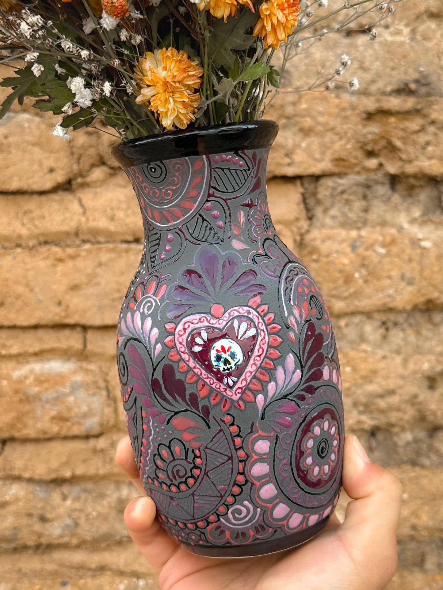PRE-ORDER Calaverita Flower Vase