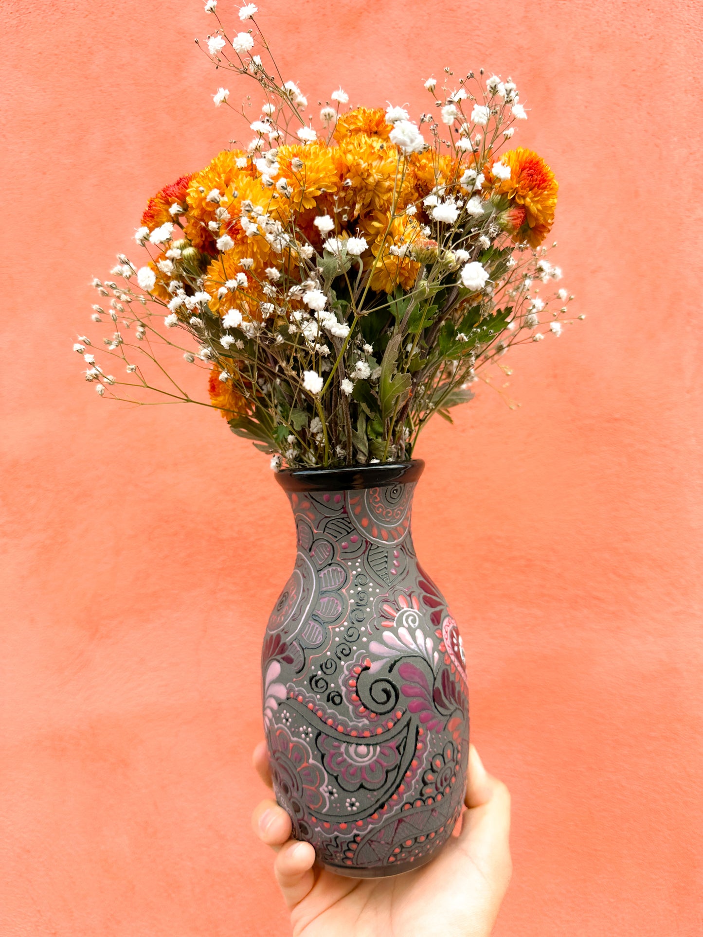 PRE-ORDER Calaverita Flower Vase