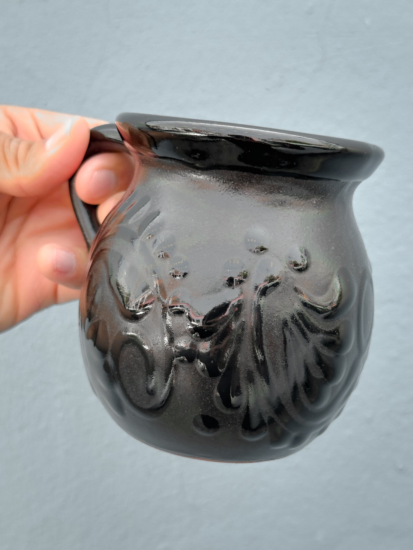 Black Mexican Jarrito Mug