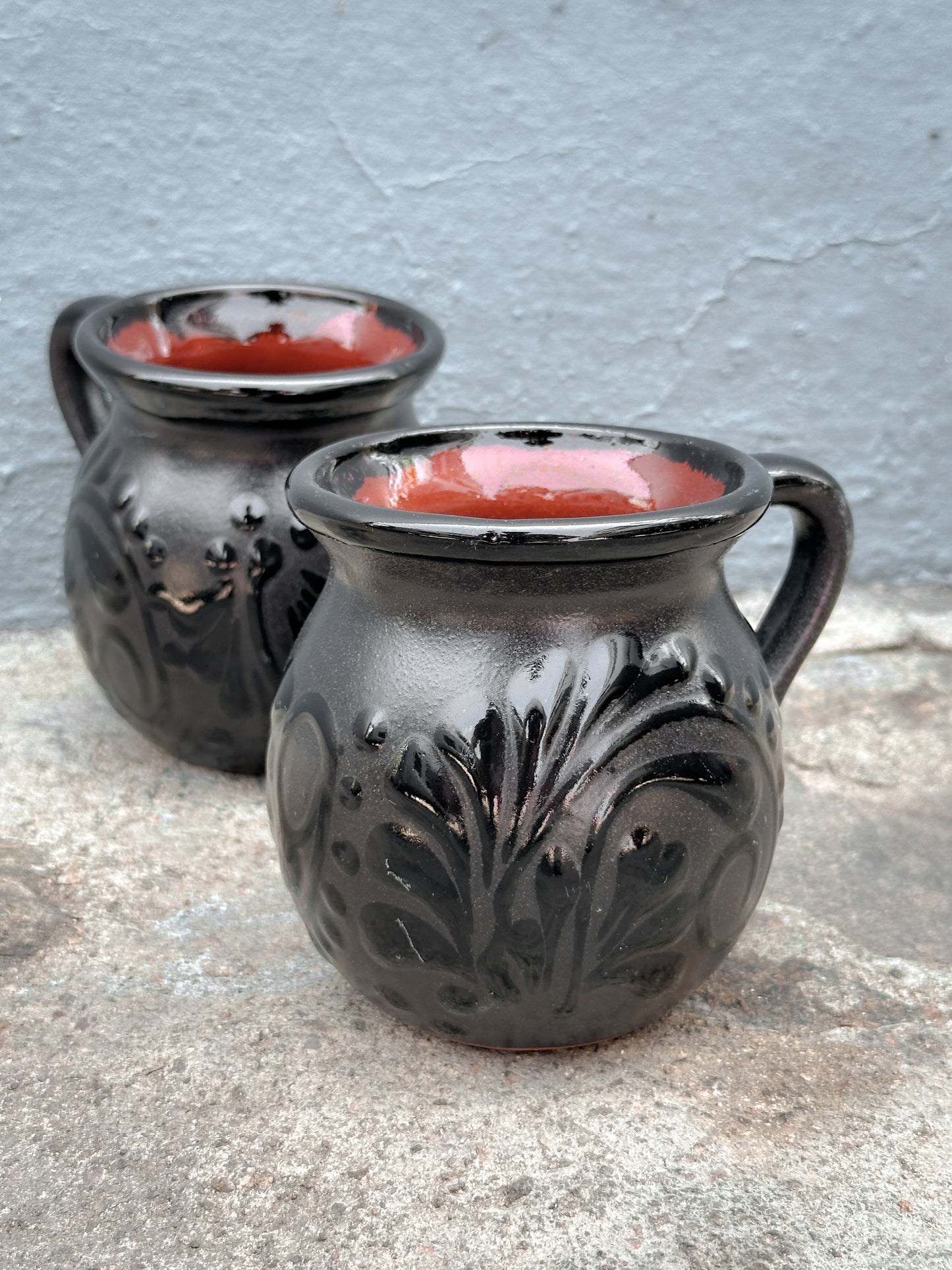 Black Mexican Jarrito Mug