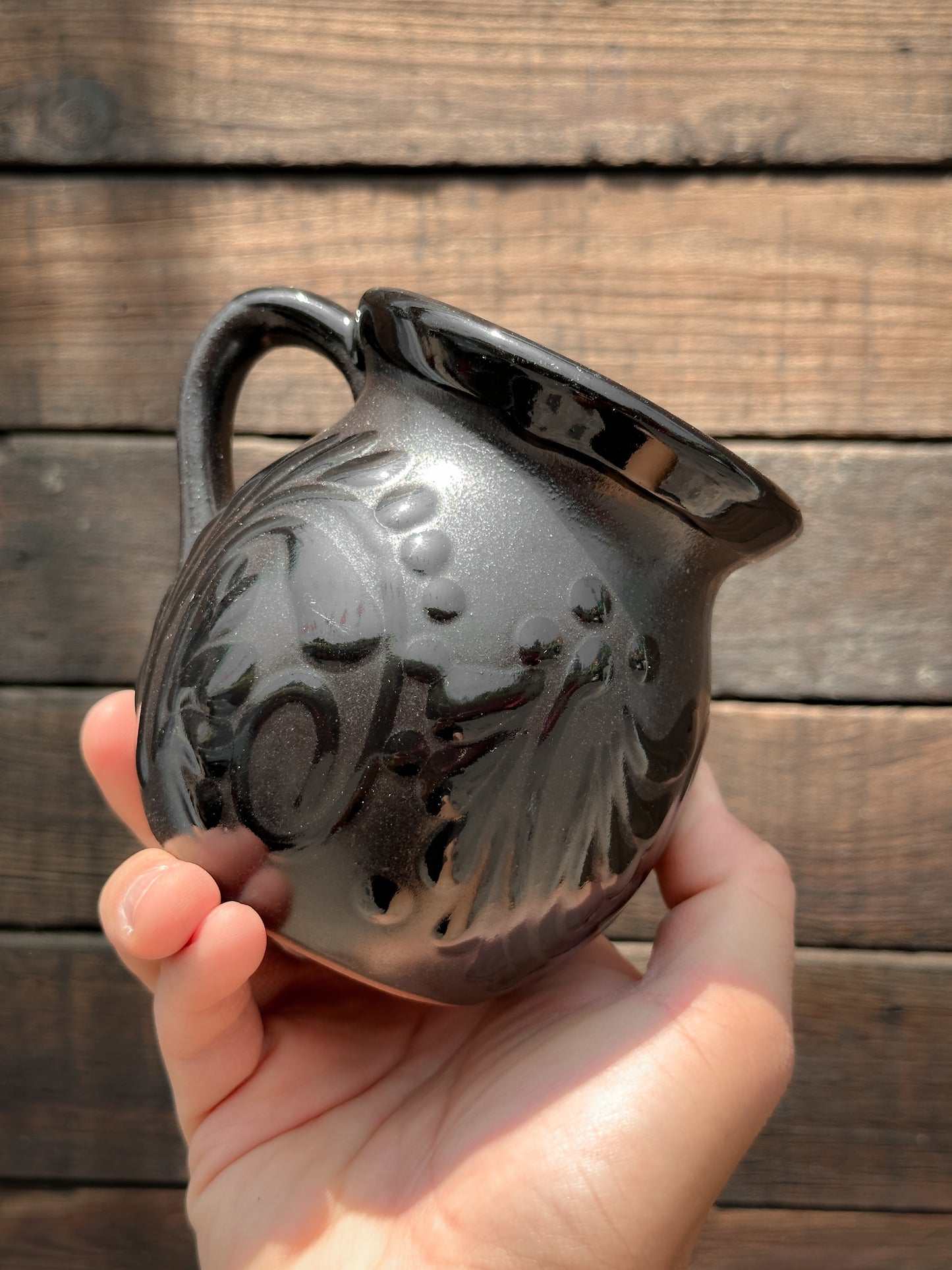Black Mexican Jarrito Mug