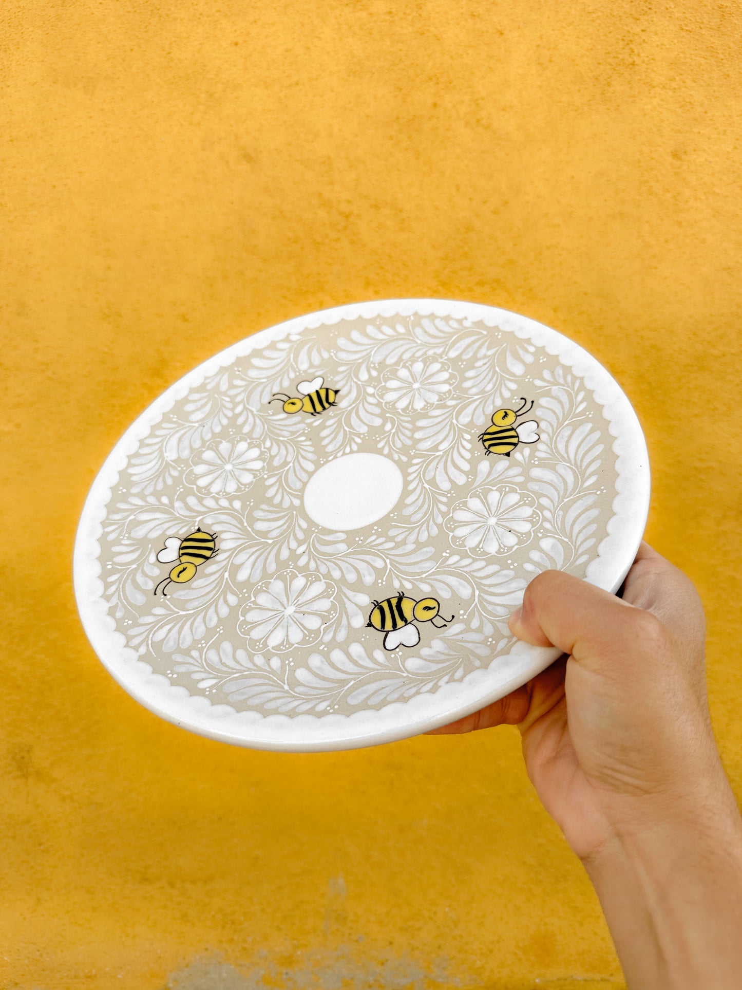 PRE-ORDER Bees Plate (SHIPS IN APPROX. 6-12 WEEKS)