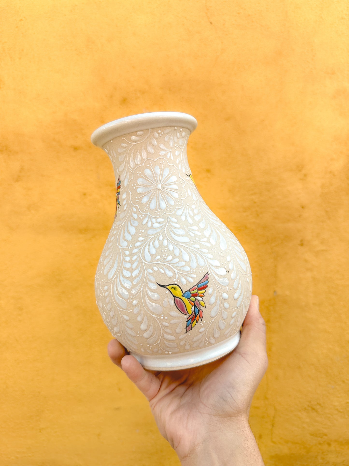 PRE-ORDER Hummingbirds Vase (SHIPS IN APPROX. 6-12 WEEKS)