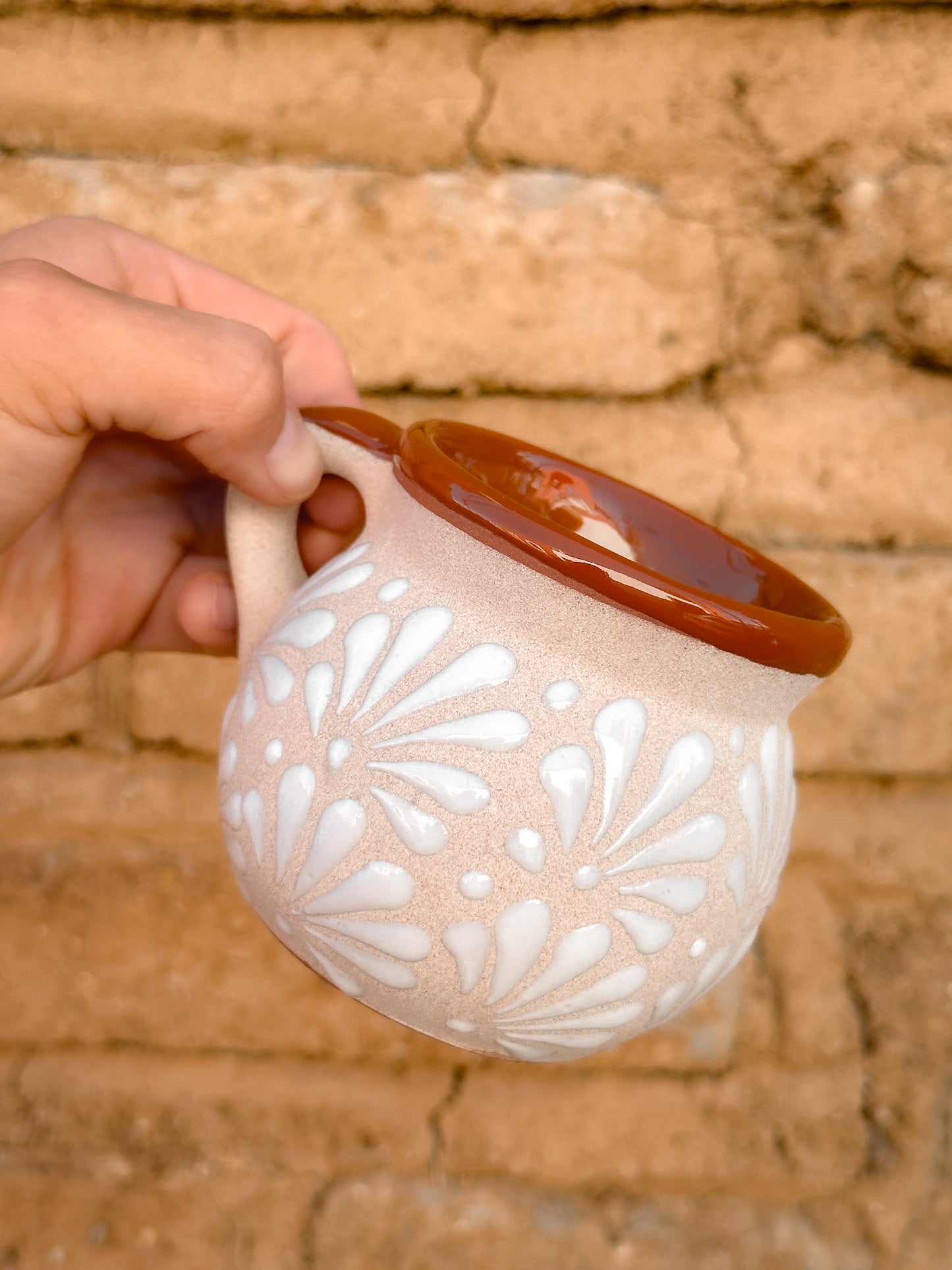 PRE-ORDER White Mexican Tacita (SHIPS IN APPROX. 14 WEEKS)
