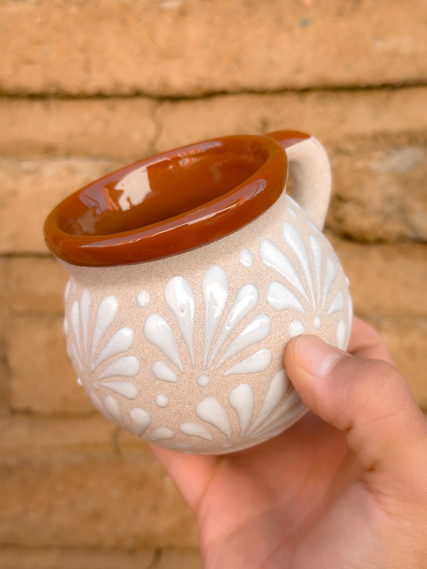 PRE-ORDER White Mexican Tacita (SHIPS IN APPROX. 14 WEEKS)
