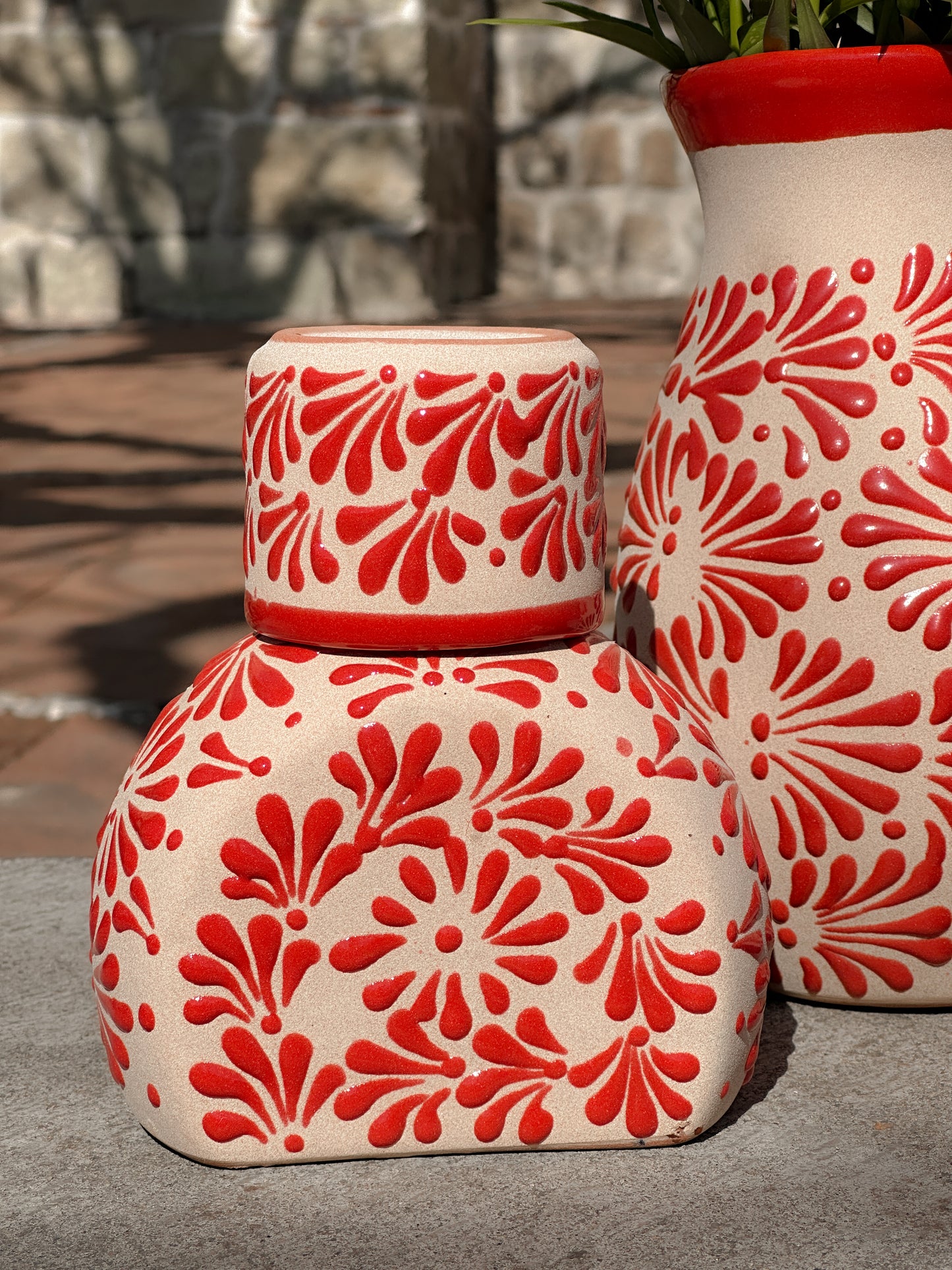 PRE-ORDER Red Tequilero Decanter (SHIPS IN APPROX. 14 WEEKS)