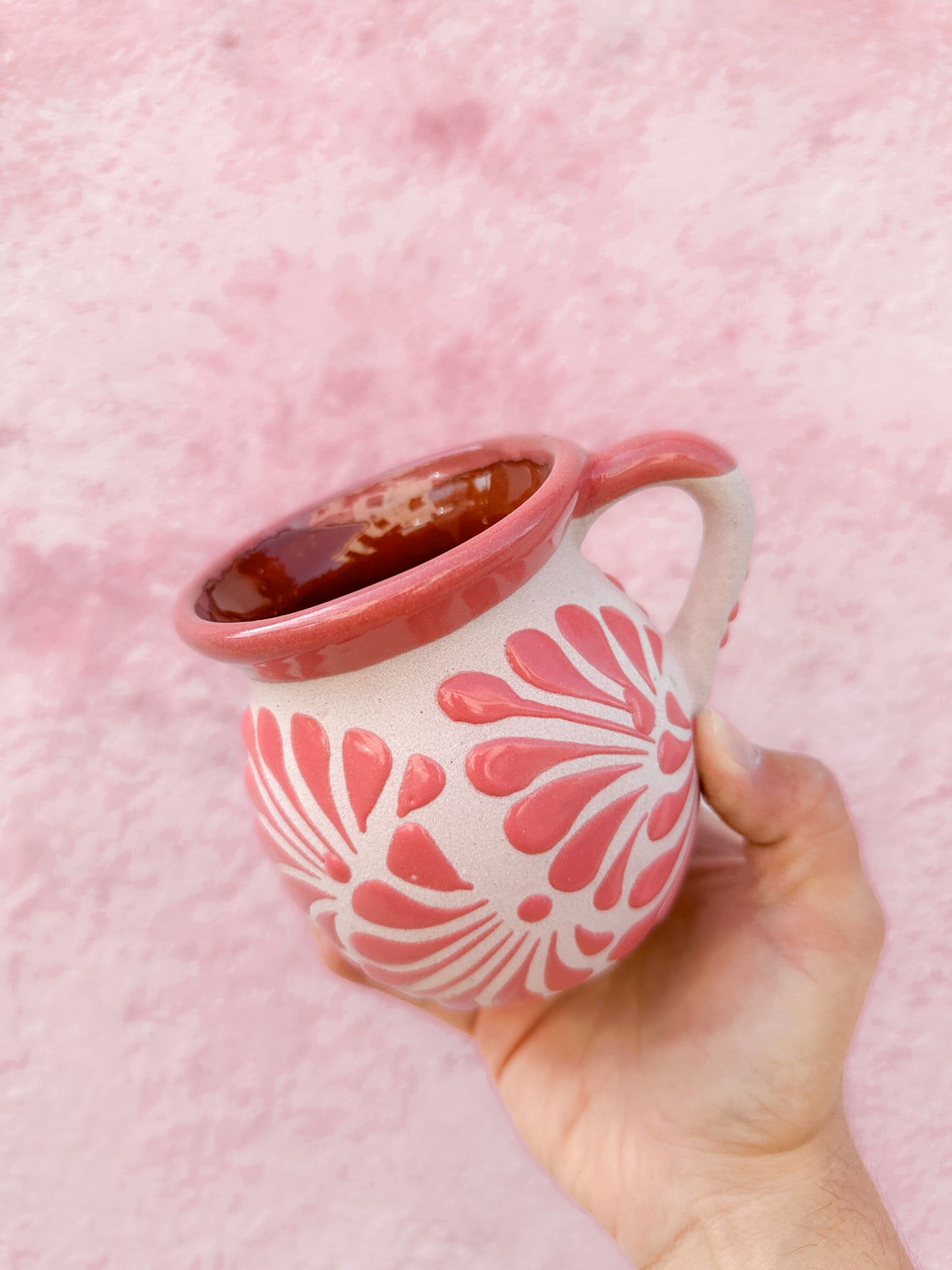 PRE-ORDER Pink Mexican Tacita (SHIPS IN APPROX. 14 WEEKS)