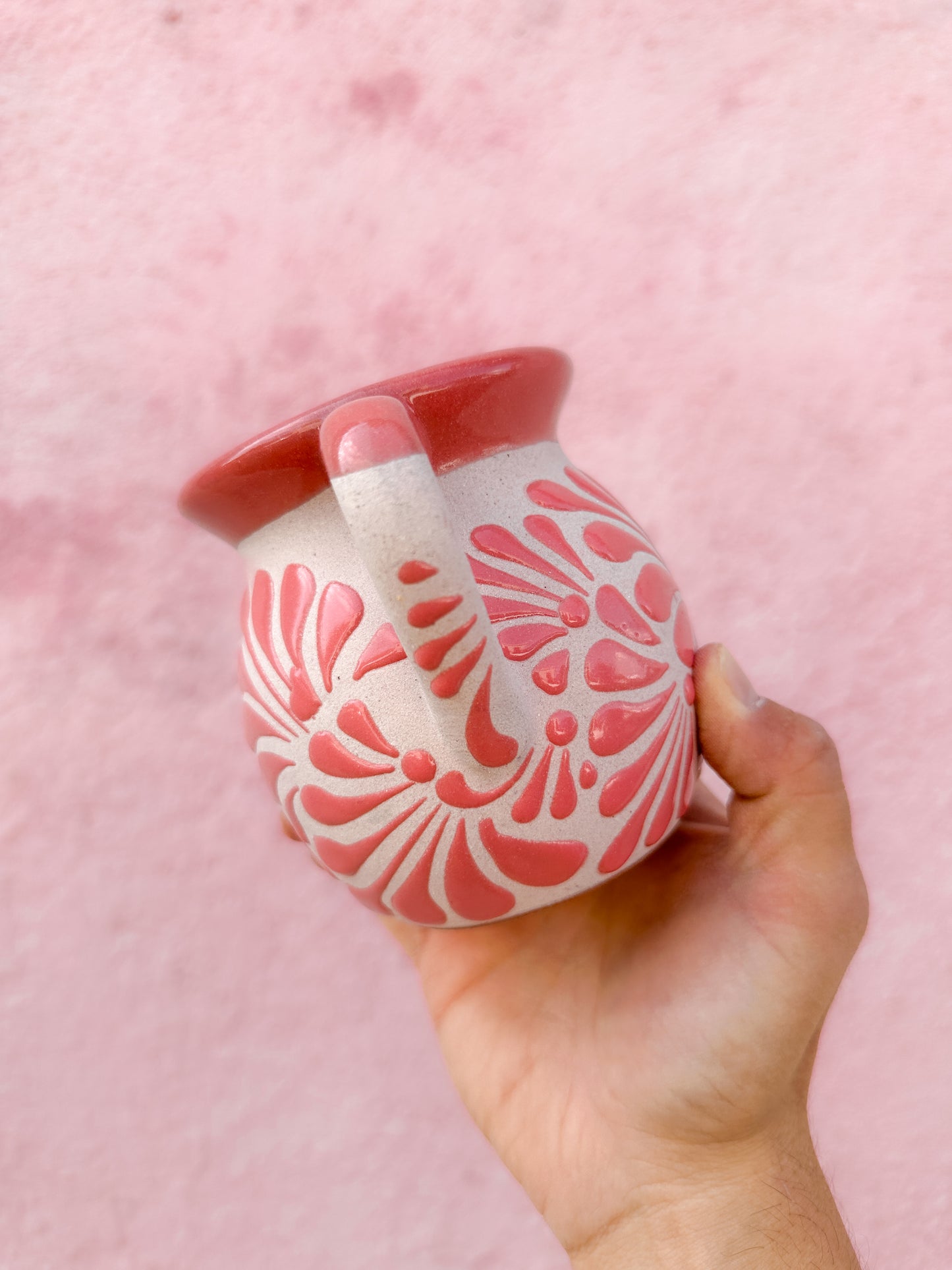 PRE-ORDER Pink Mexican Tacita (SHIPS IN APPROX. 14 WEEKS)
