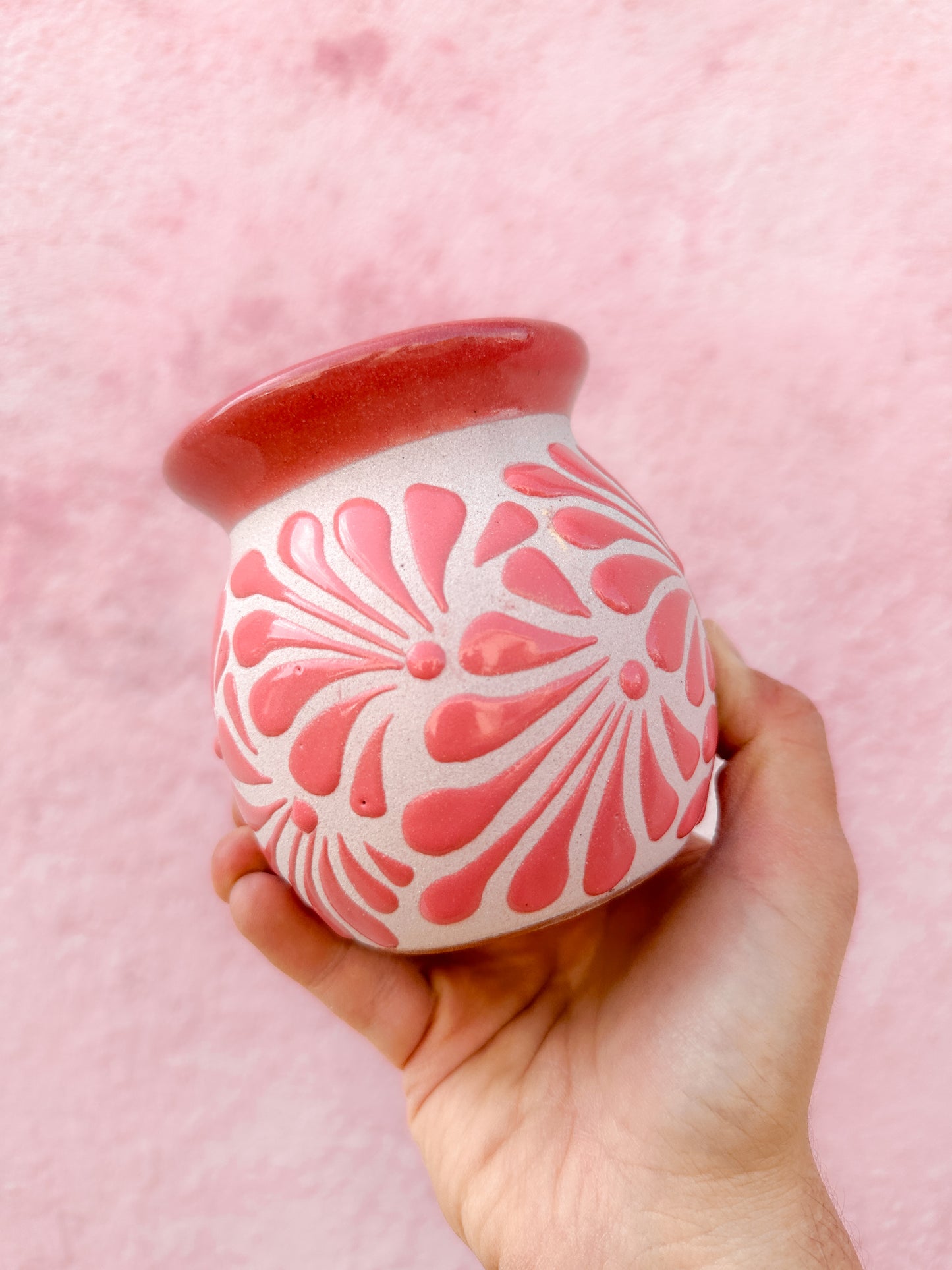PRE-ORDER Pink Mexican Tacita (SHIPS IN APPROX. 14 WEEKS)