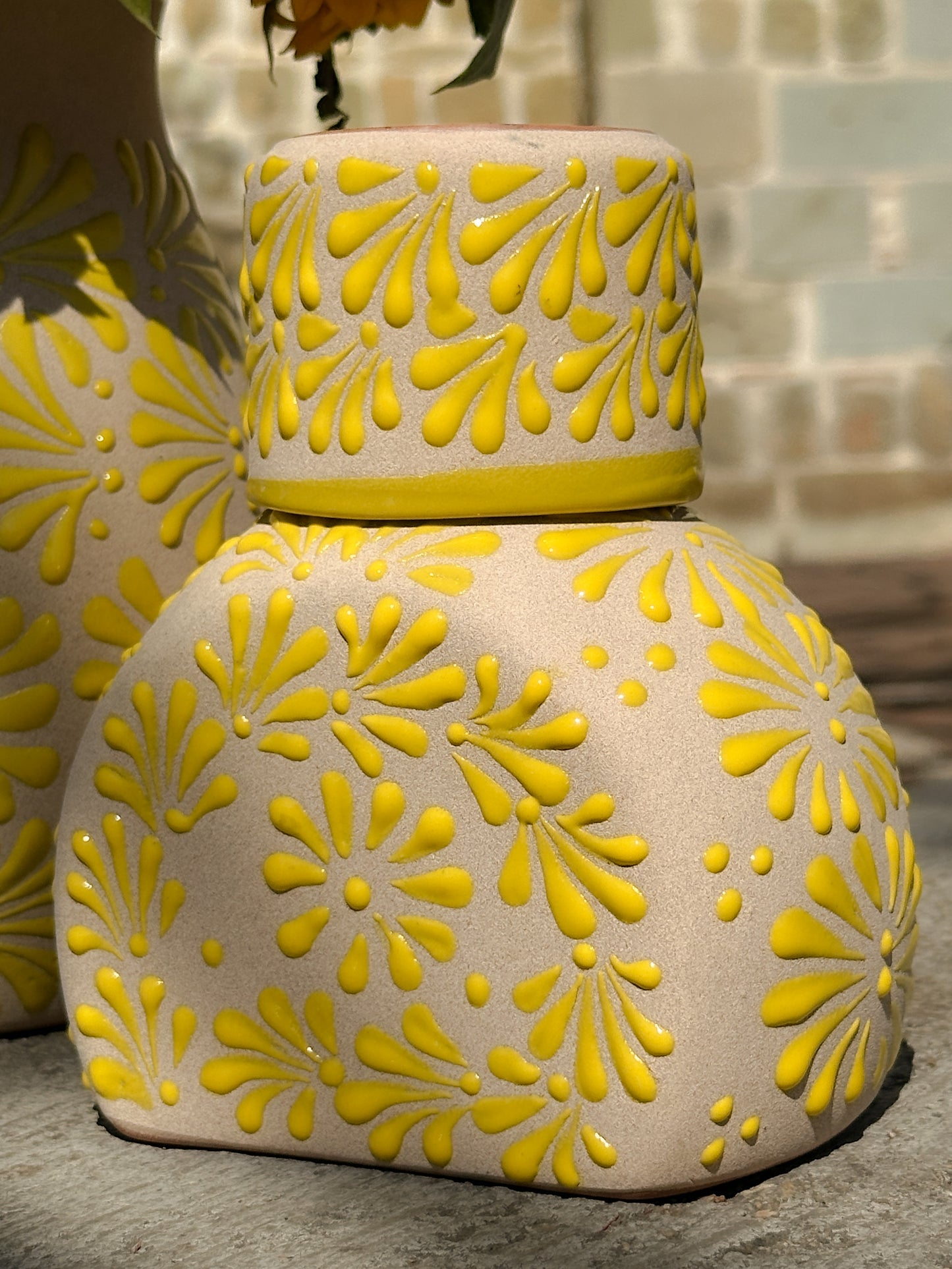 PRE-ORDER Yellow Tequilero Decanter (SHIPS IN APPROX. 14 WEEKS)
