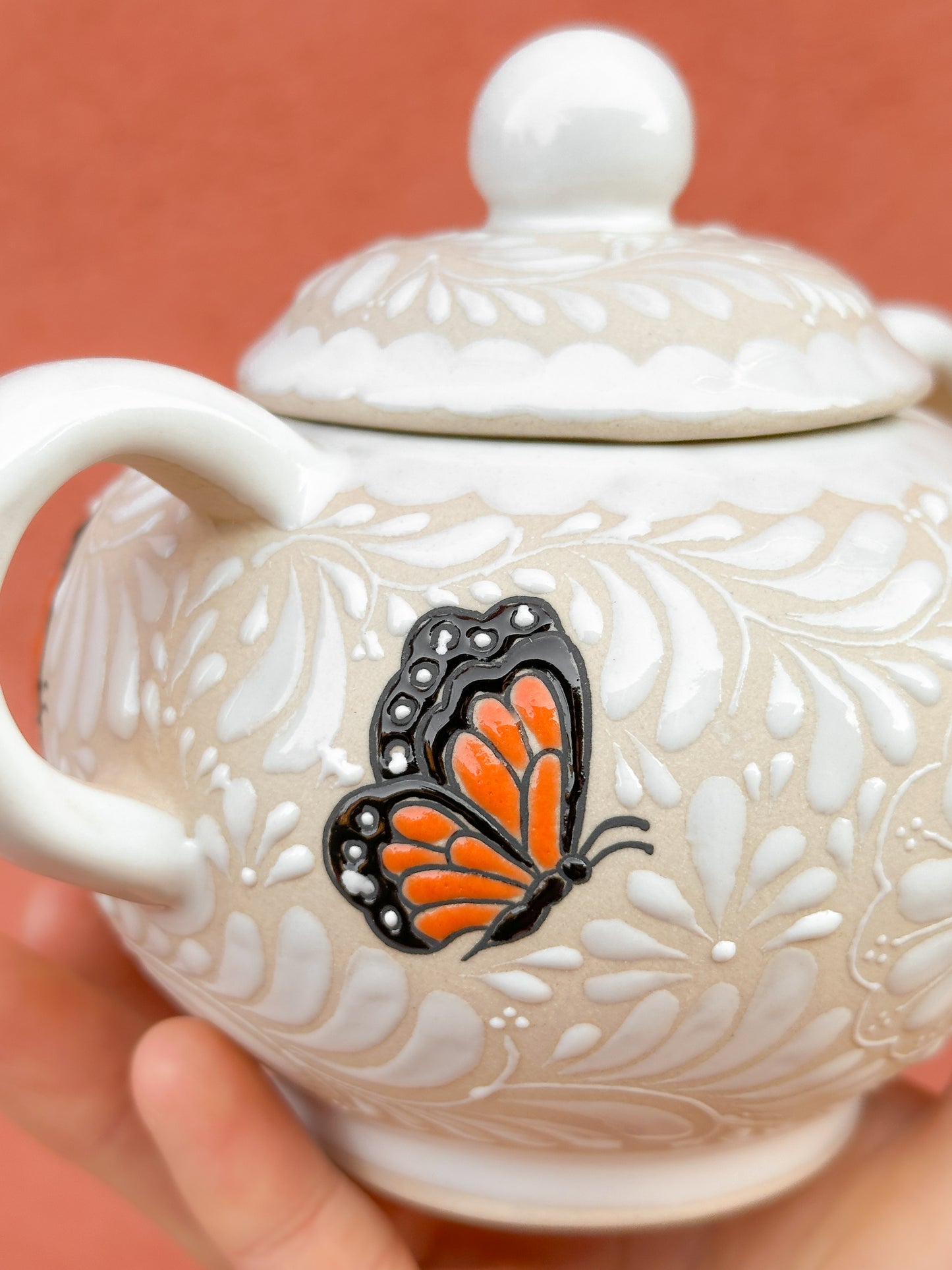 PRE-ORDER Monarca Butterflies Sugar Bowl (SHIPS IN APPROX. 6-12 WEEKS)