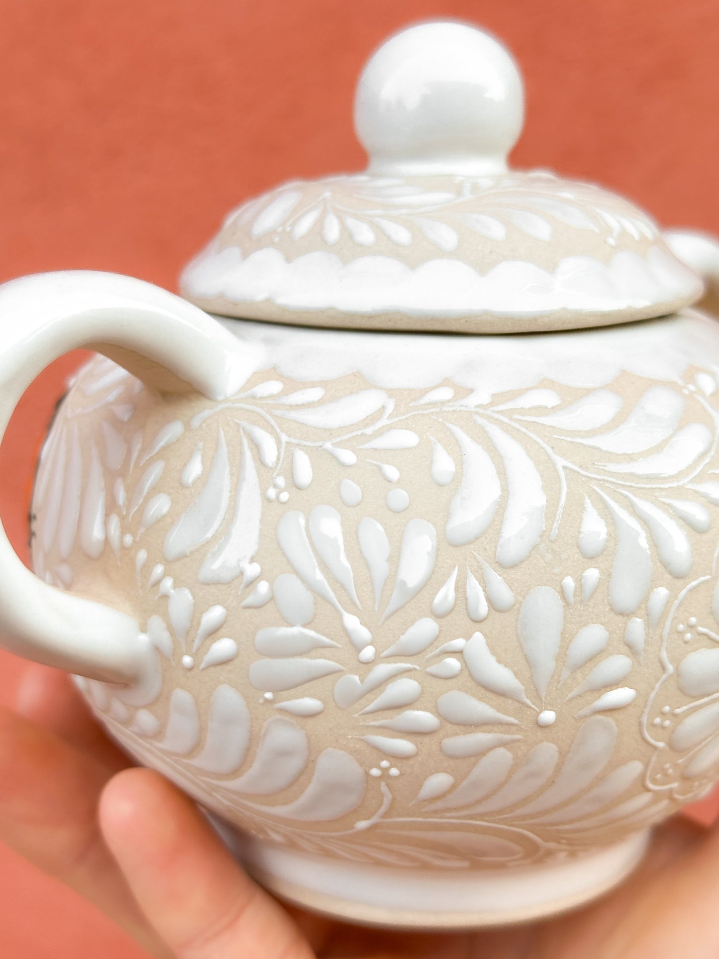 PRE-ORDER White Sugar Bowl (SHIPS IN APPROX. 6-12 WEEKS)