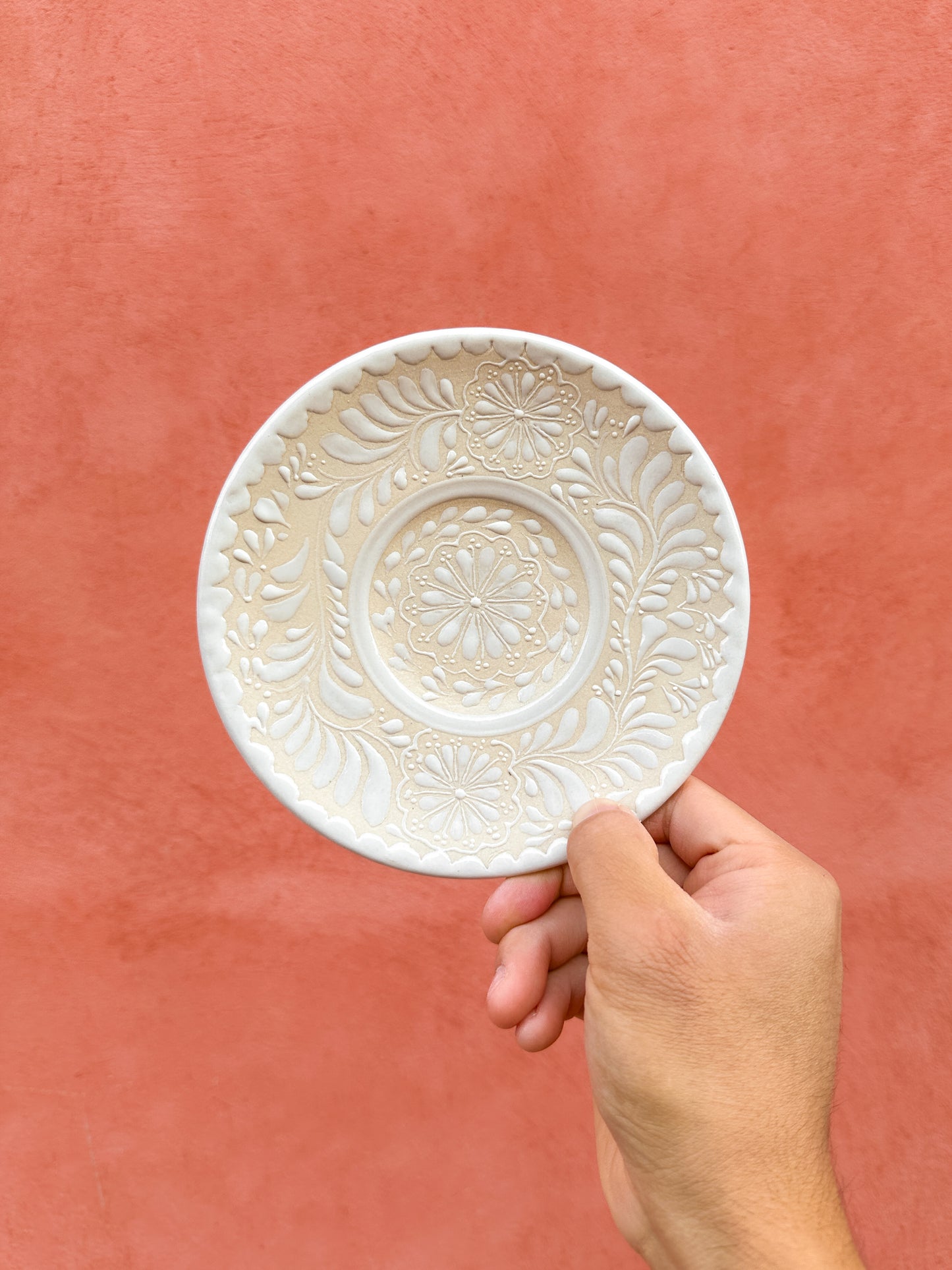 PRE-ORDER White Dessert Plate (SHIPS IN APPROX. 6-12 WEEKS)
