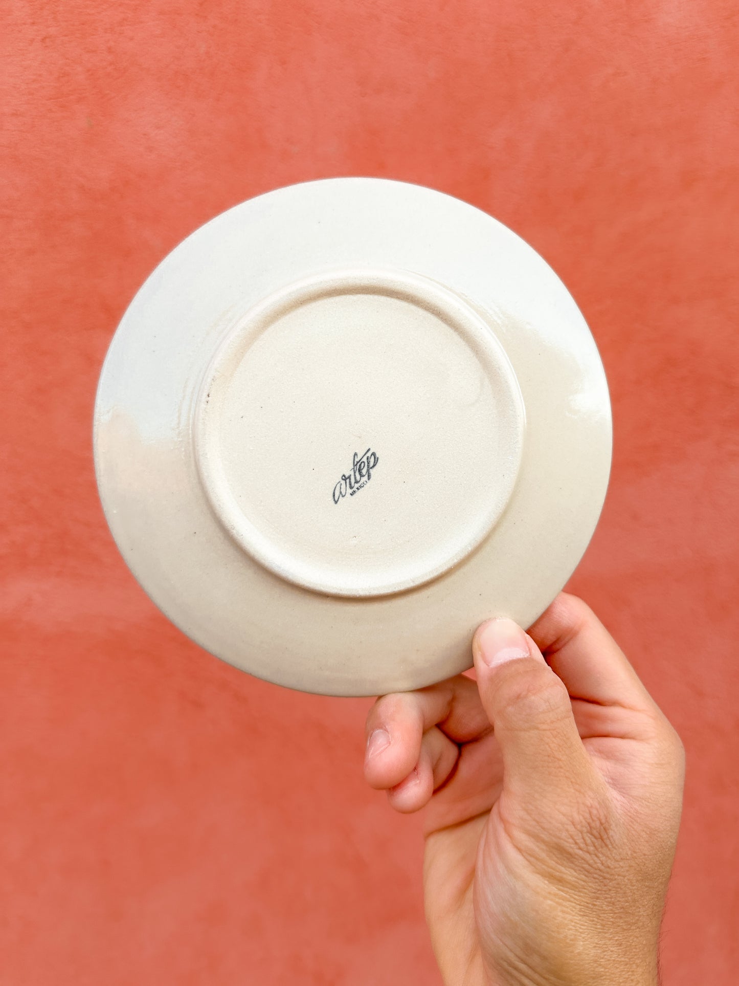 PRE-ORDER White Dessert Plate (SHIPS IN APPROX. 6-12 WEEKS)