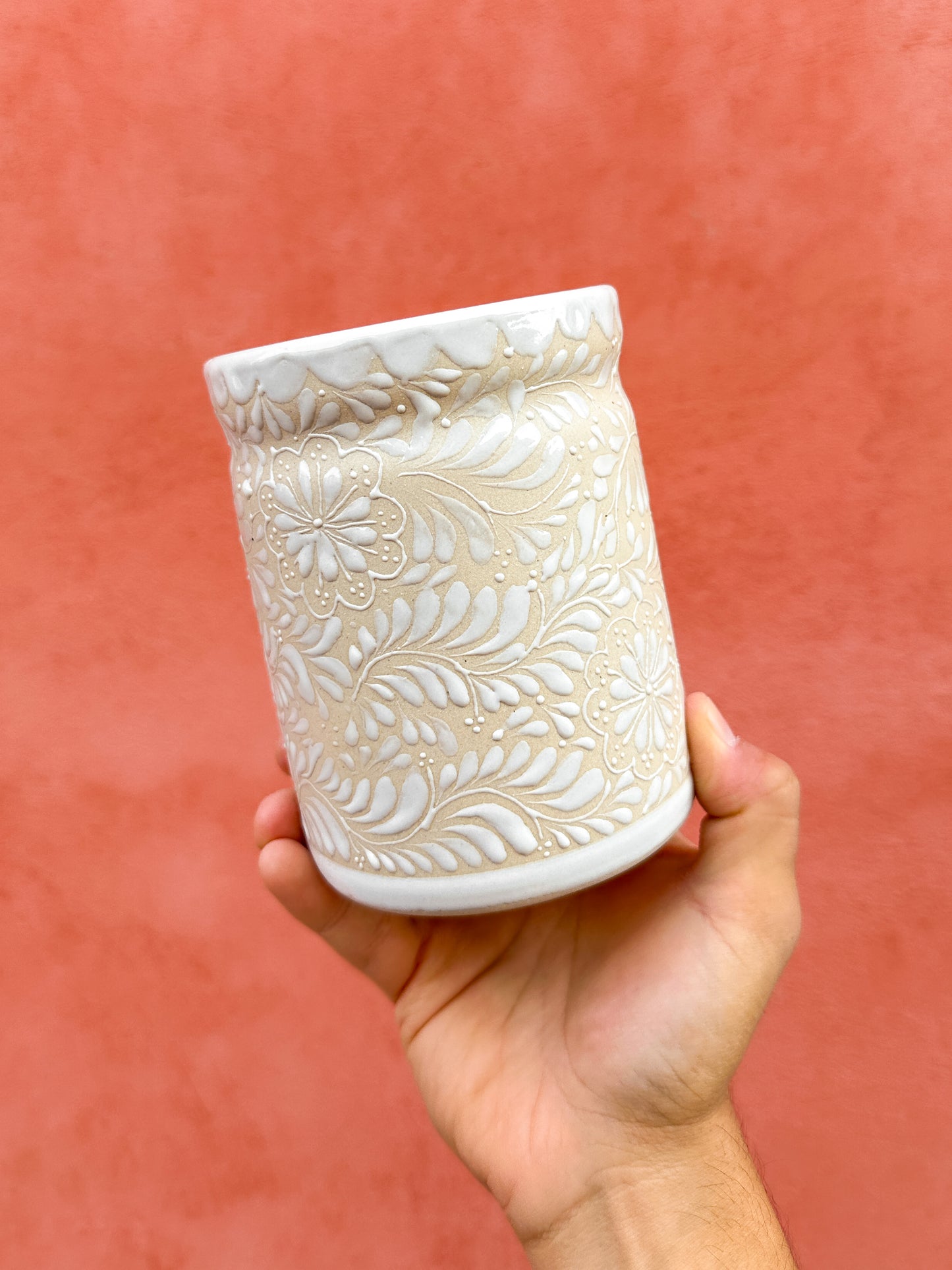 PRE-ORDER White Kitchen Utensil Holder (SHIPS IN APPROX. 6-12 WEEKS)