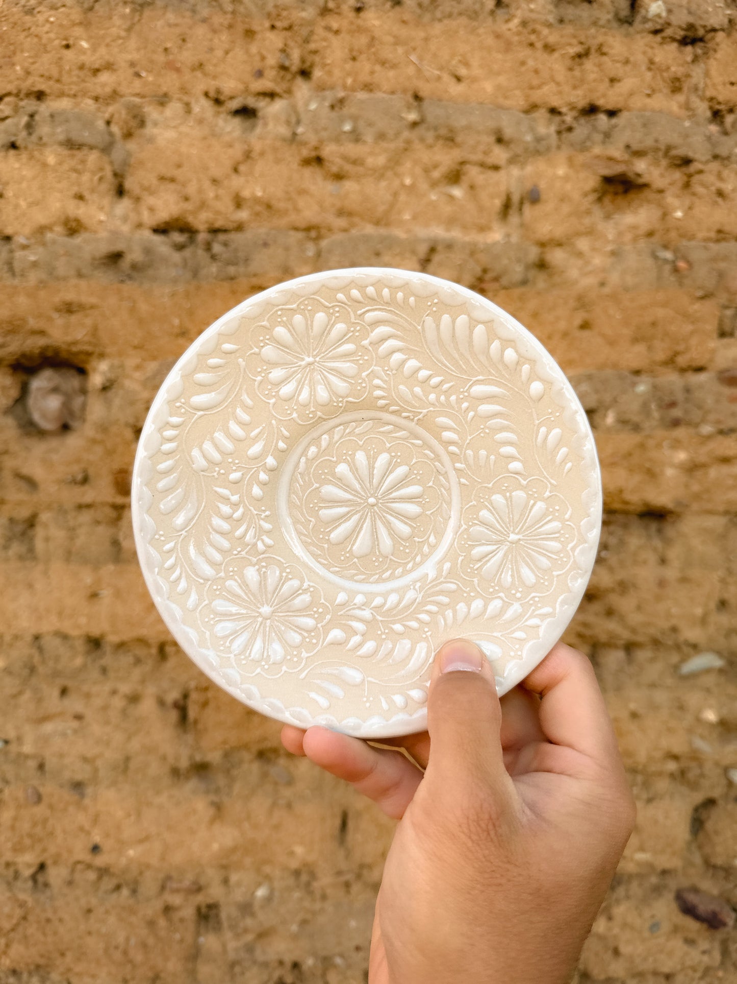 PRE-ORDER White Dessert Plate (SHIPS IN APPROX. 6-12 WEEKS)