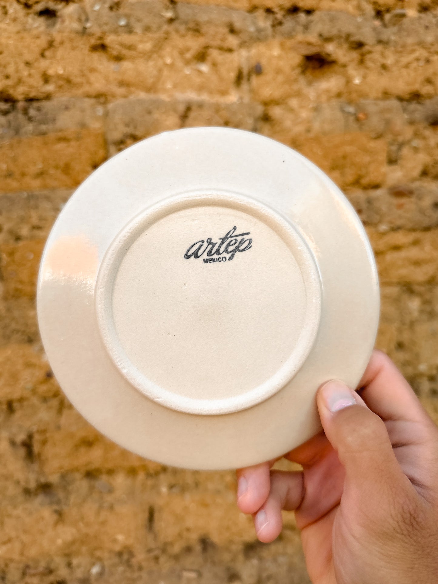 PRE-ORDER White Dessert Plate (SHIPS IN APPROX. 6-12 WEEKS)