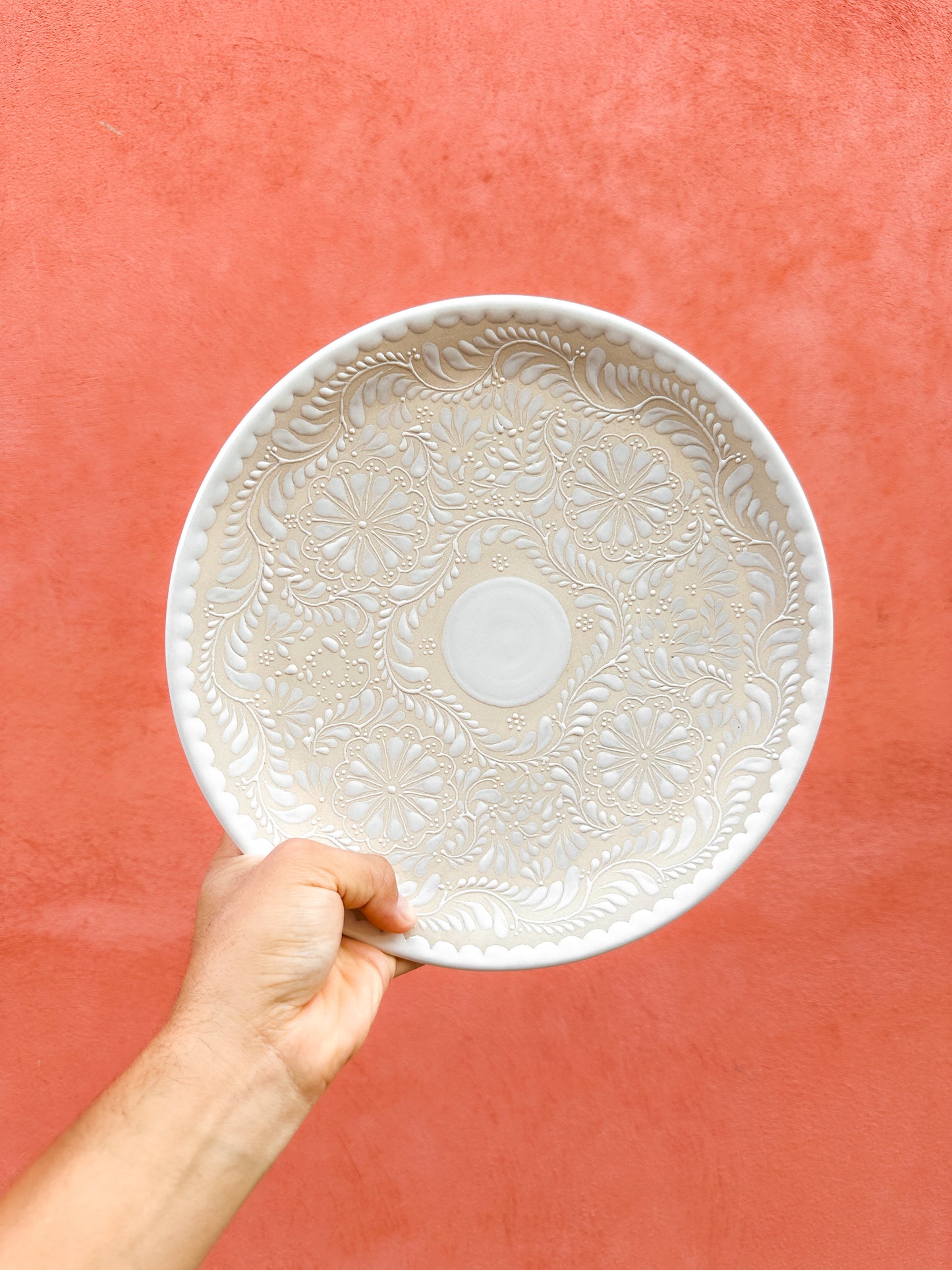 PRE-ORDER White Plate (SHIPS IN APPROX. 6-12 WEEKS)