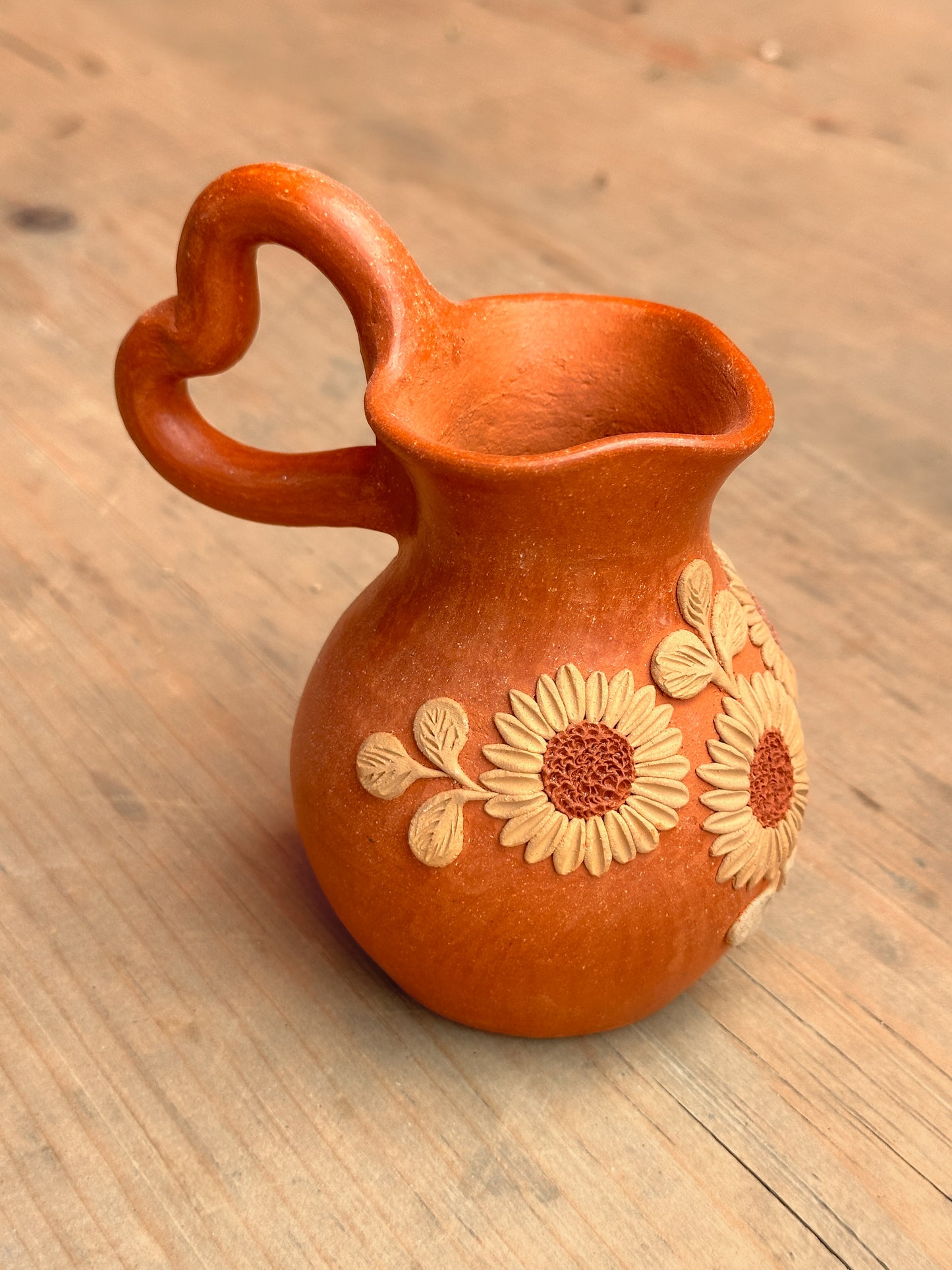 PRE-SALE Jarrito Floral Corazon (SHIPS IN APPROX. 8 - 14 WEEKS)