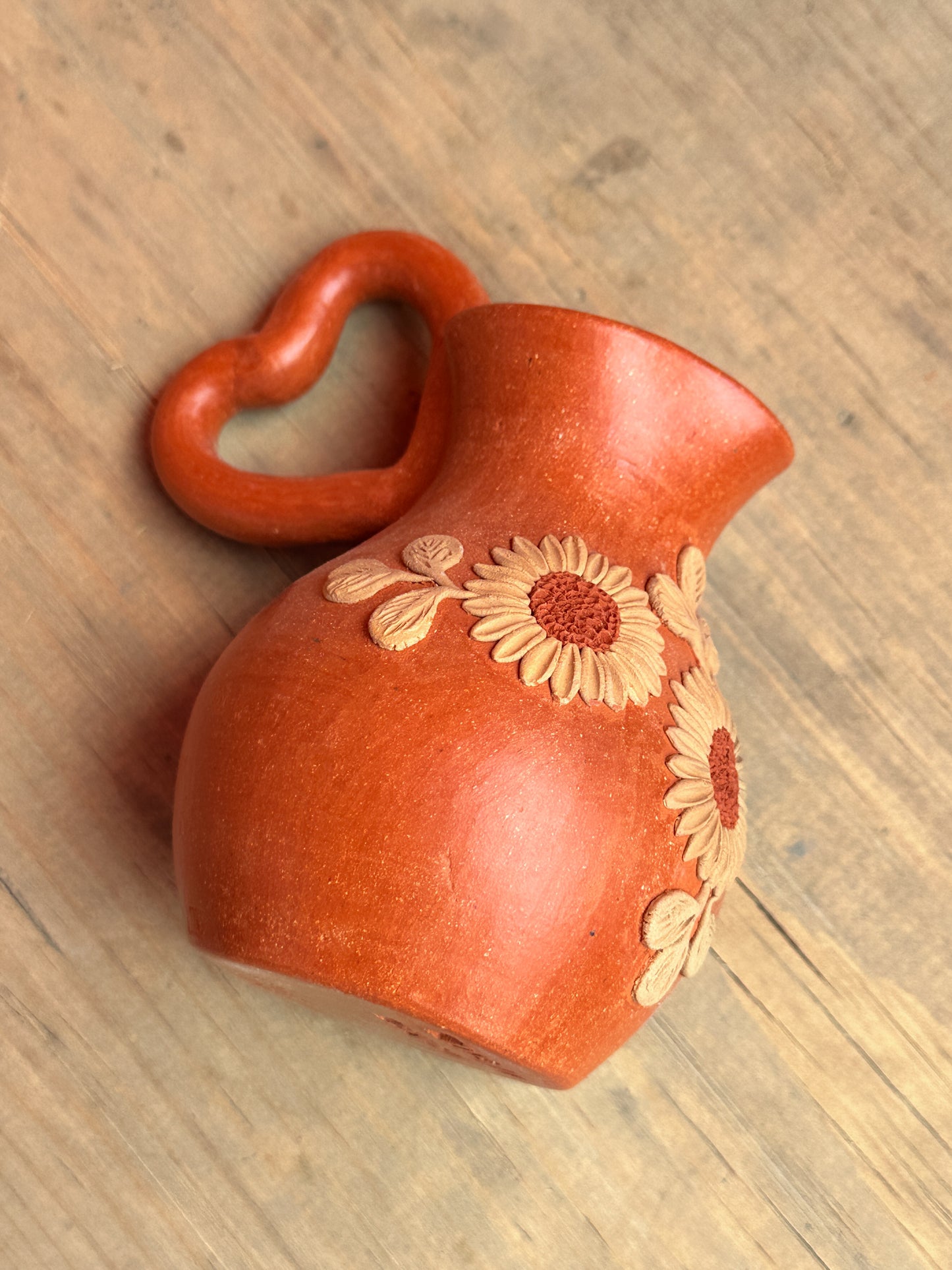 PRE-SALE Jarrito Floral Corazon (SHIPS IN APPROX. 8 - 14 WEEKS)
