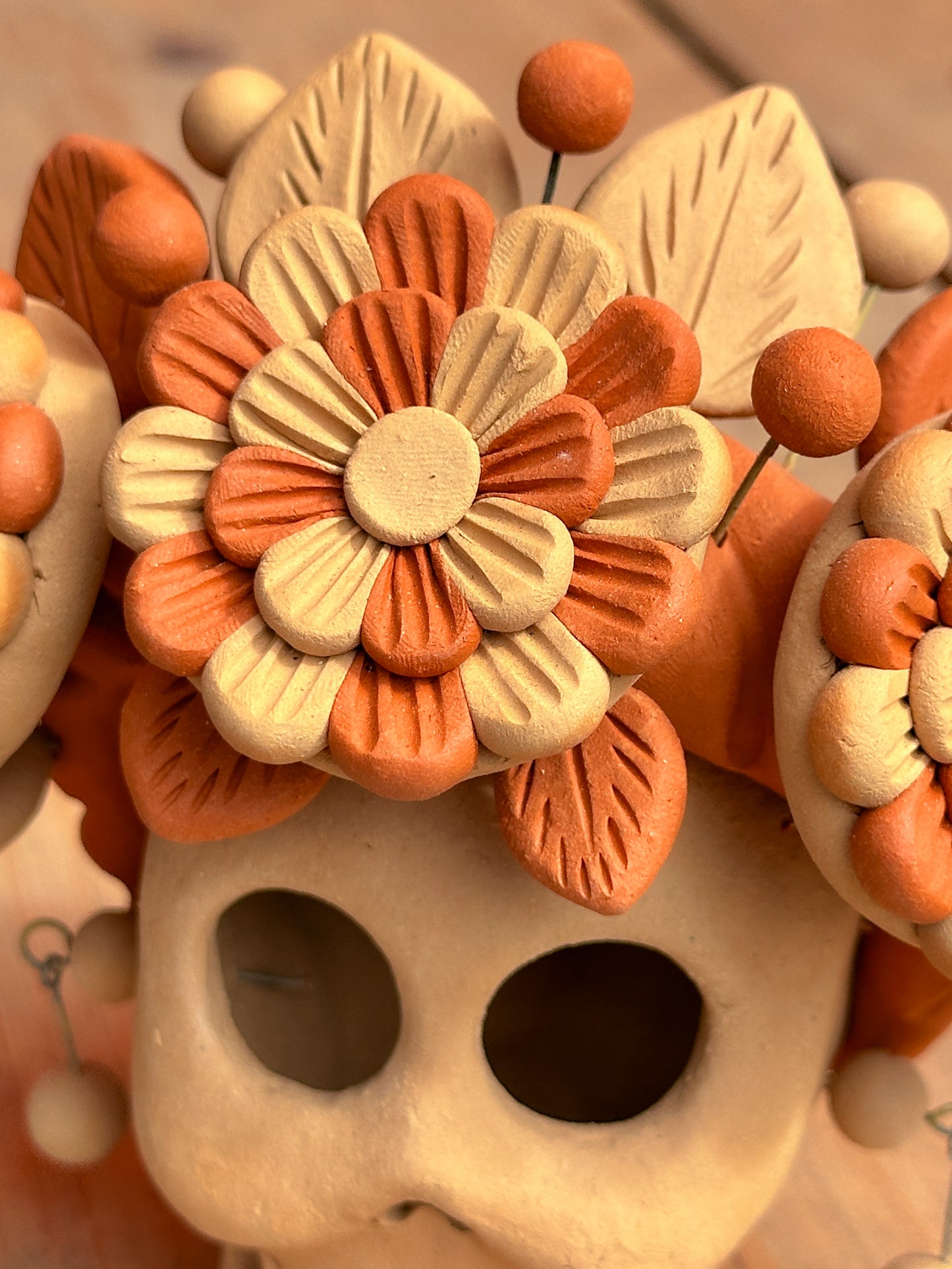 PRE-SALE Azucena Mexican Catrina Skull (SHIPS IN APPROX. 8 - 14 WEEKS)