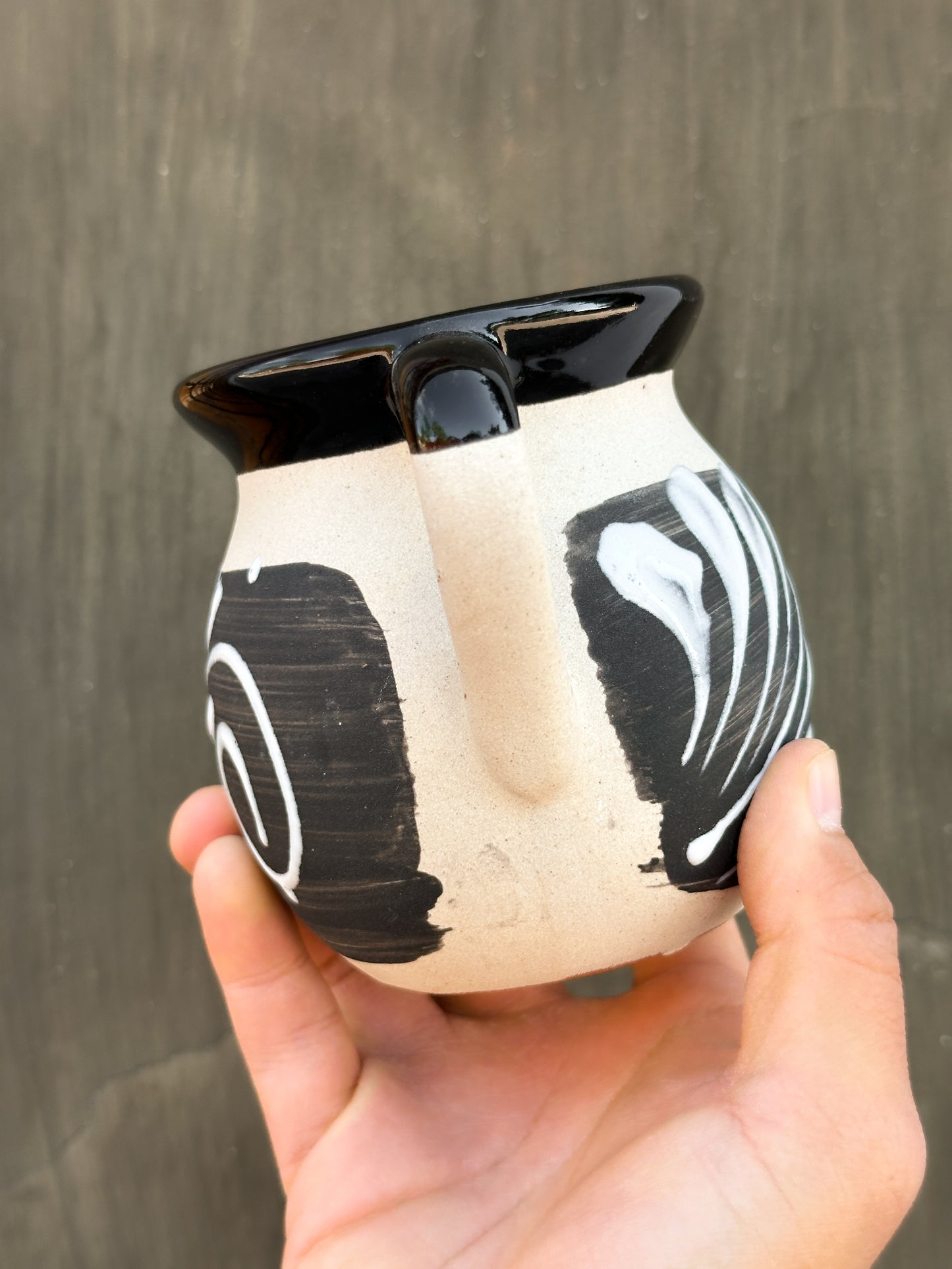 Taza Mexicana Negra