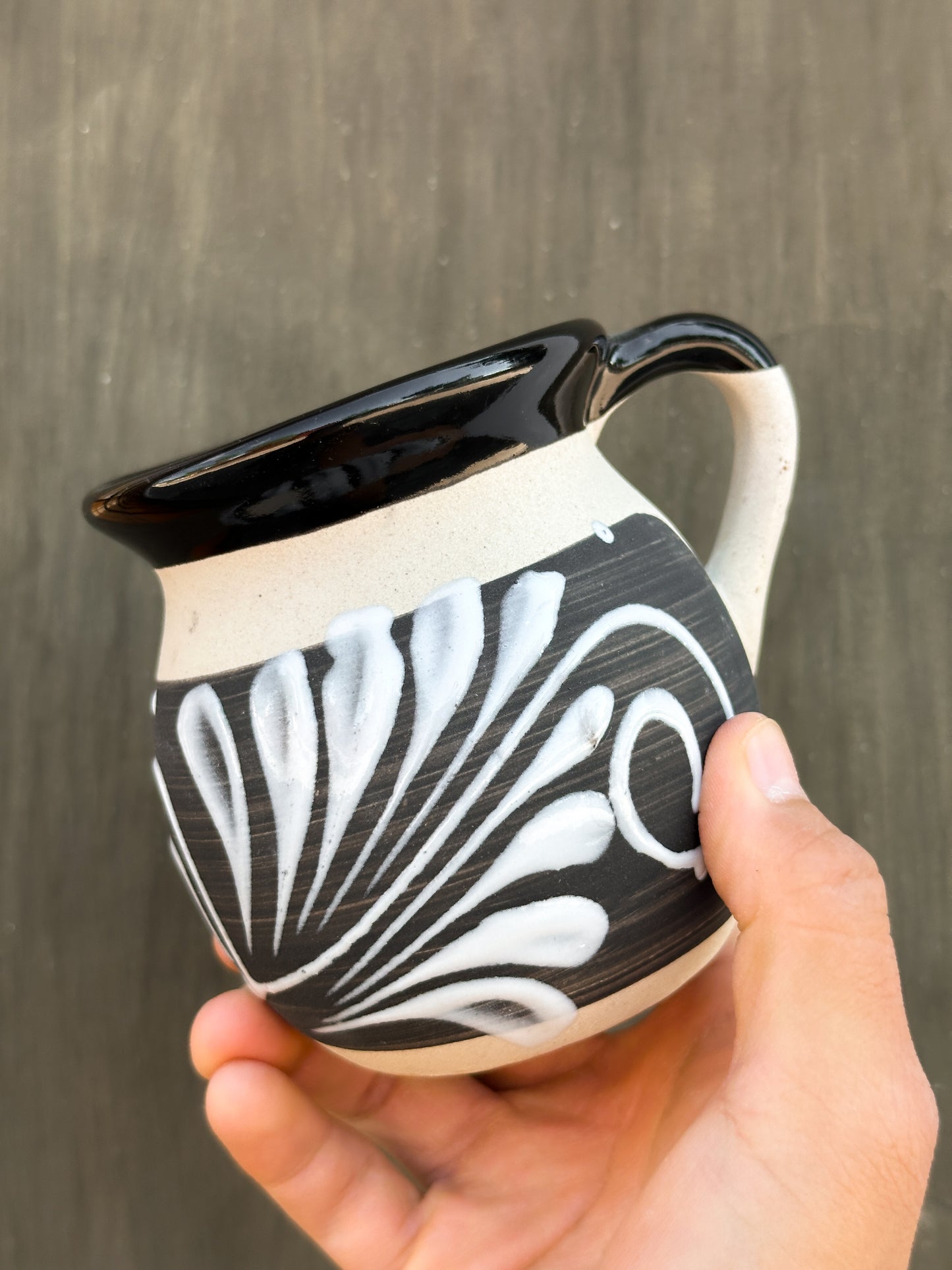 Taza Mexicana Negra