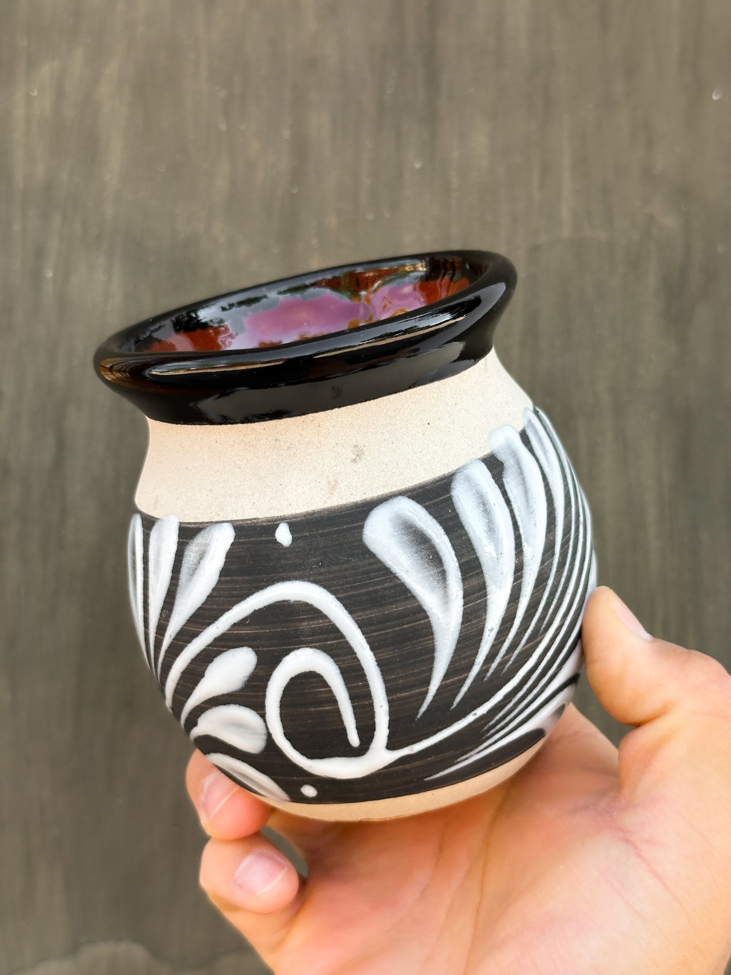 Taza Mexicana Negra