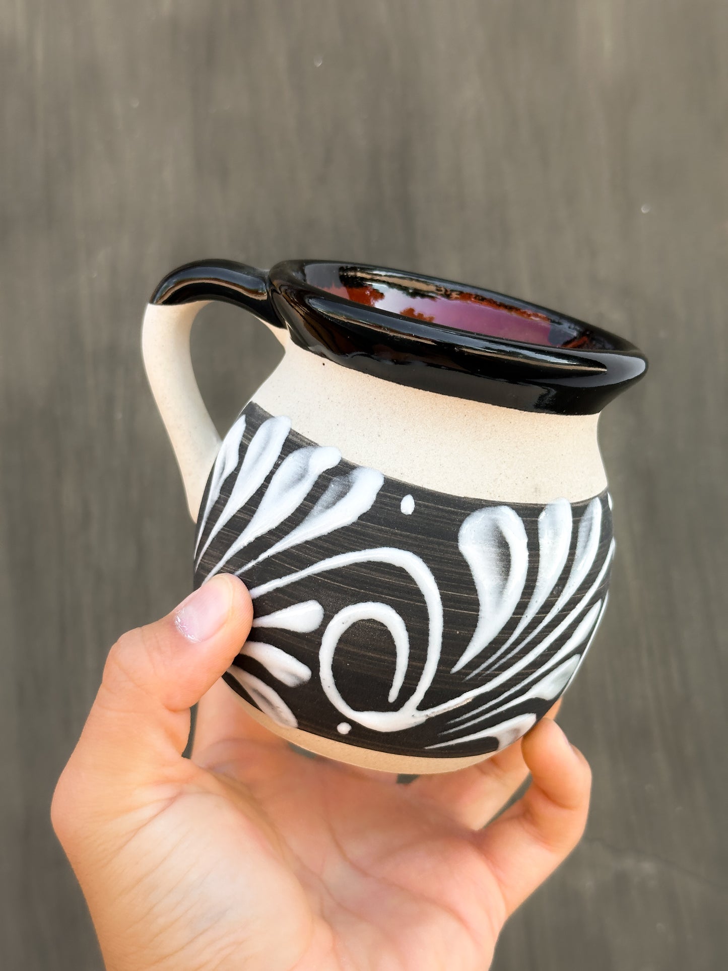 Taza Mexicana Negra
