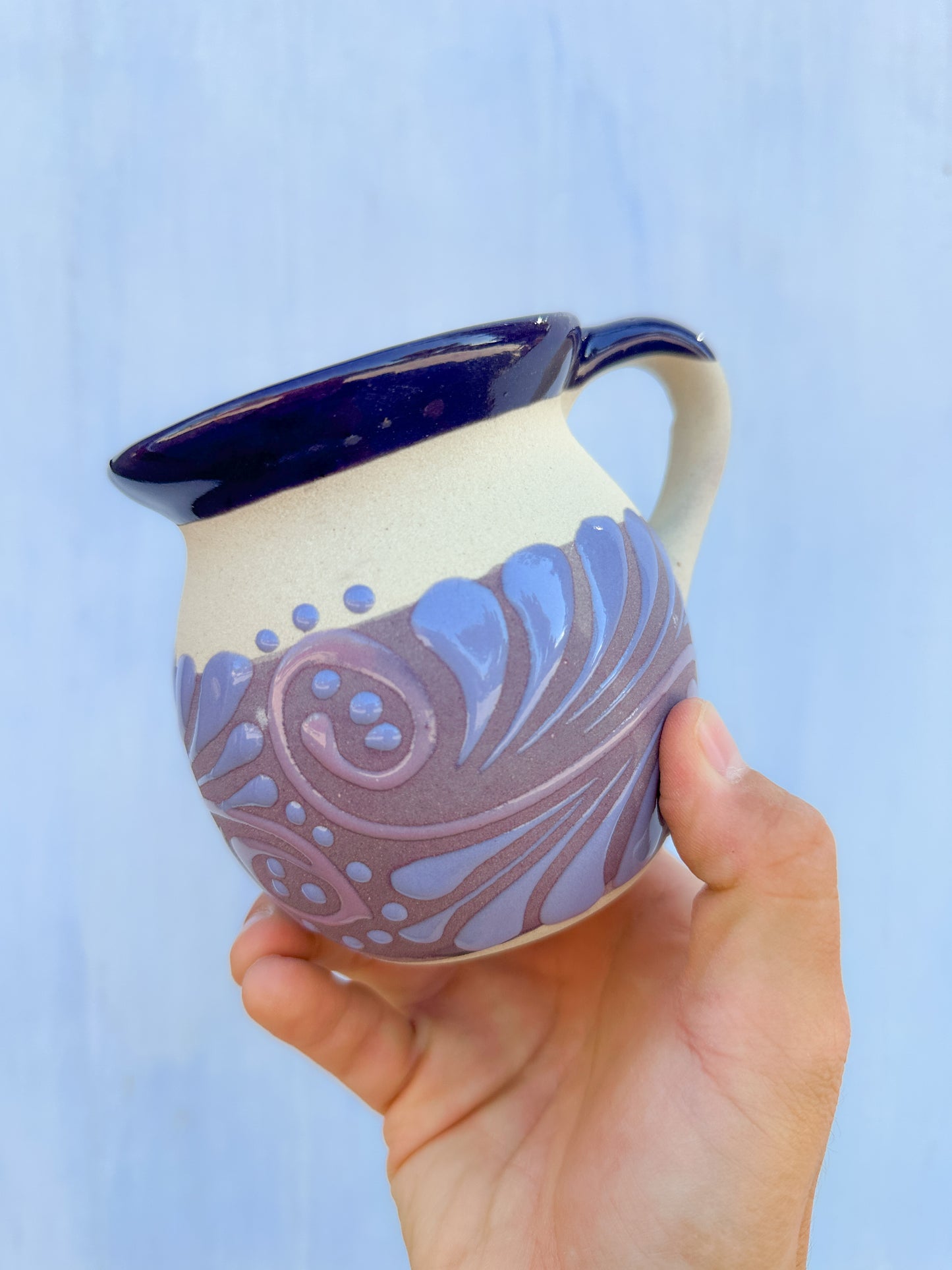 Purple Mexican Mug