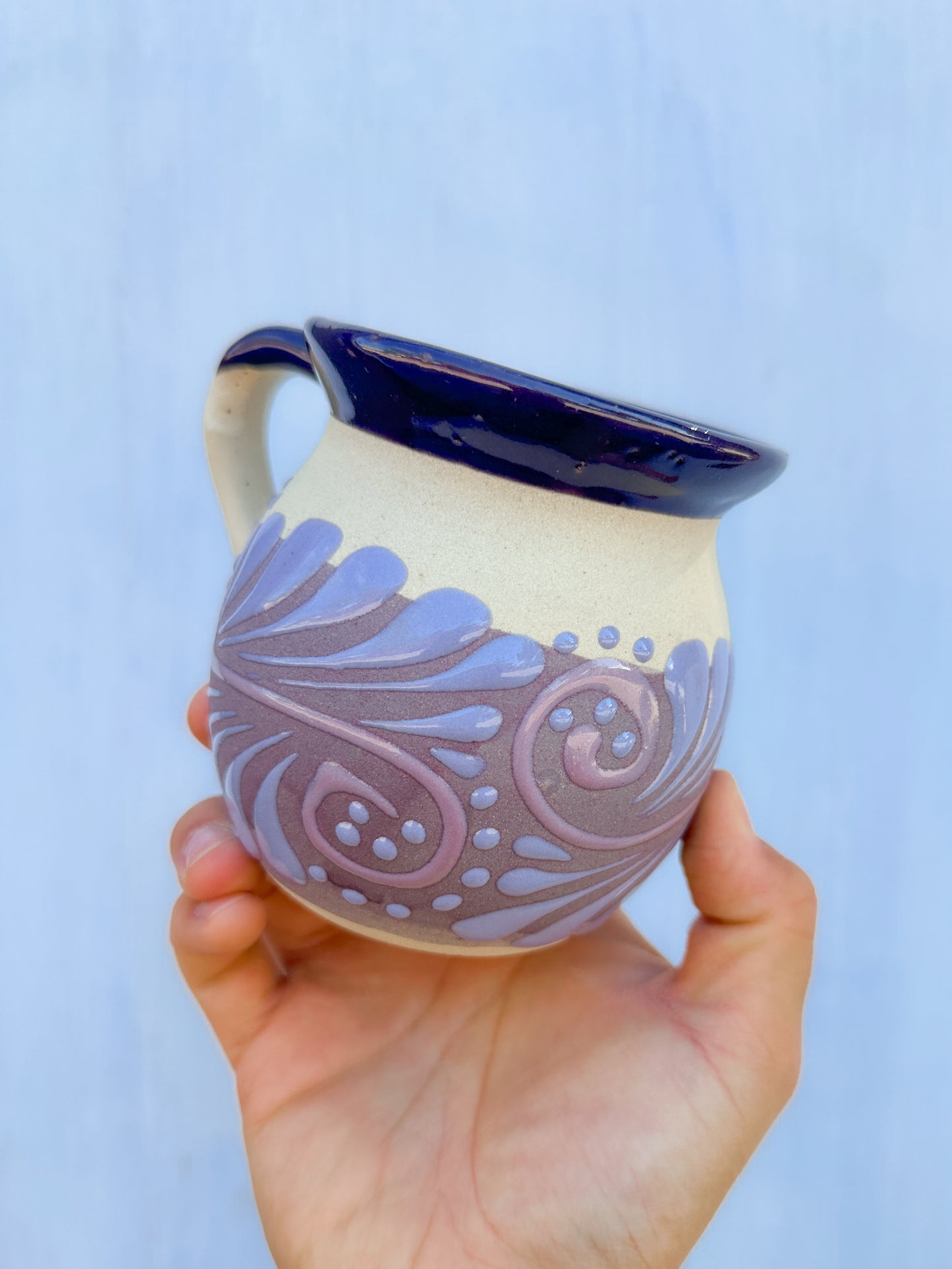 Purple Mexican Mug