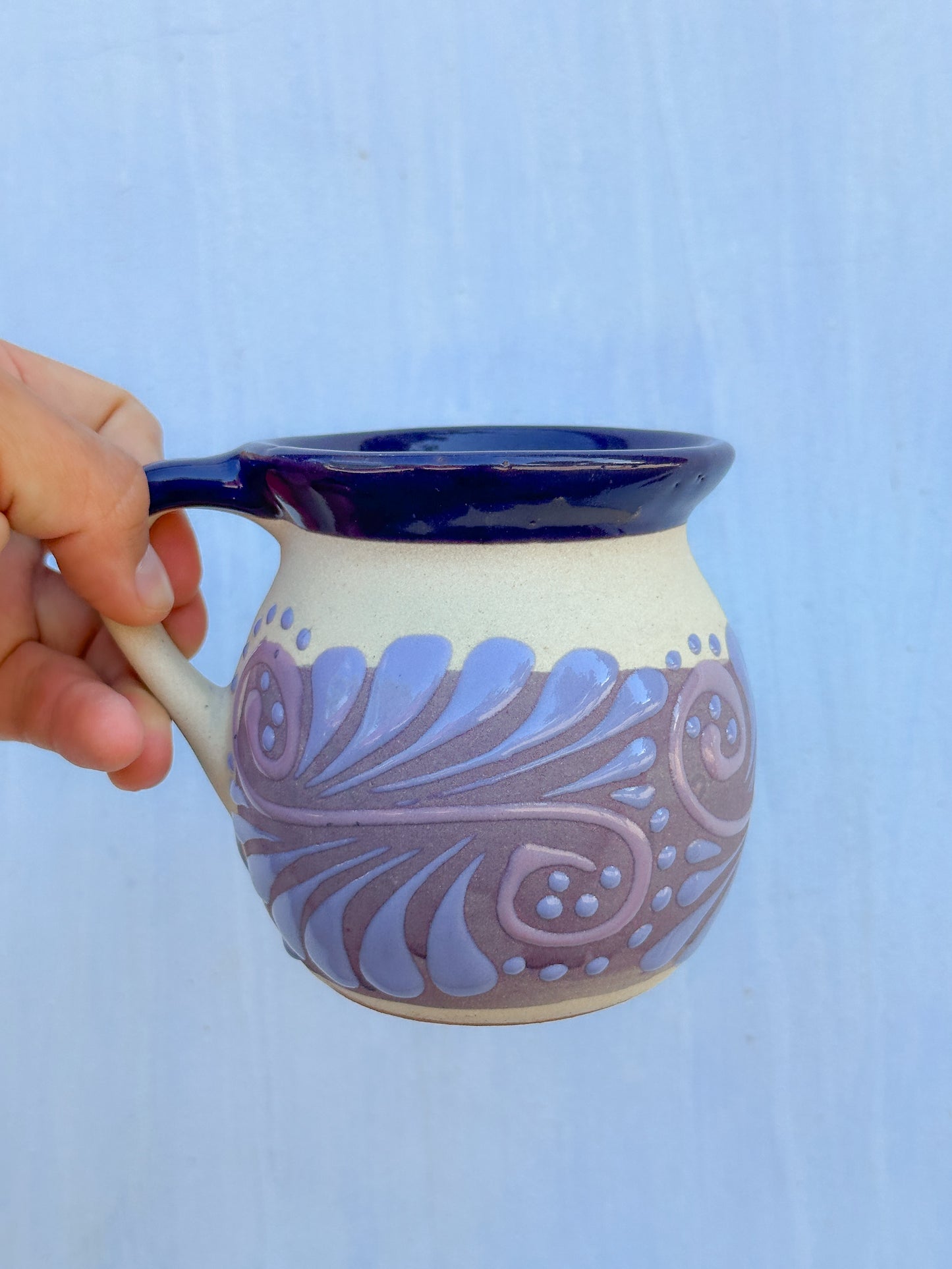 Purple Mexican Mug