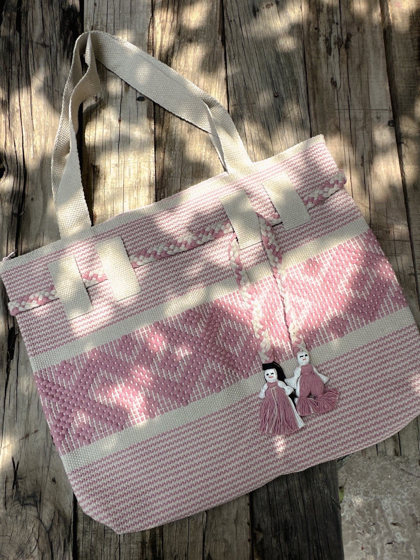 Bolso de mano Jalieza tejido a mano