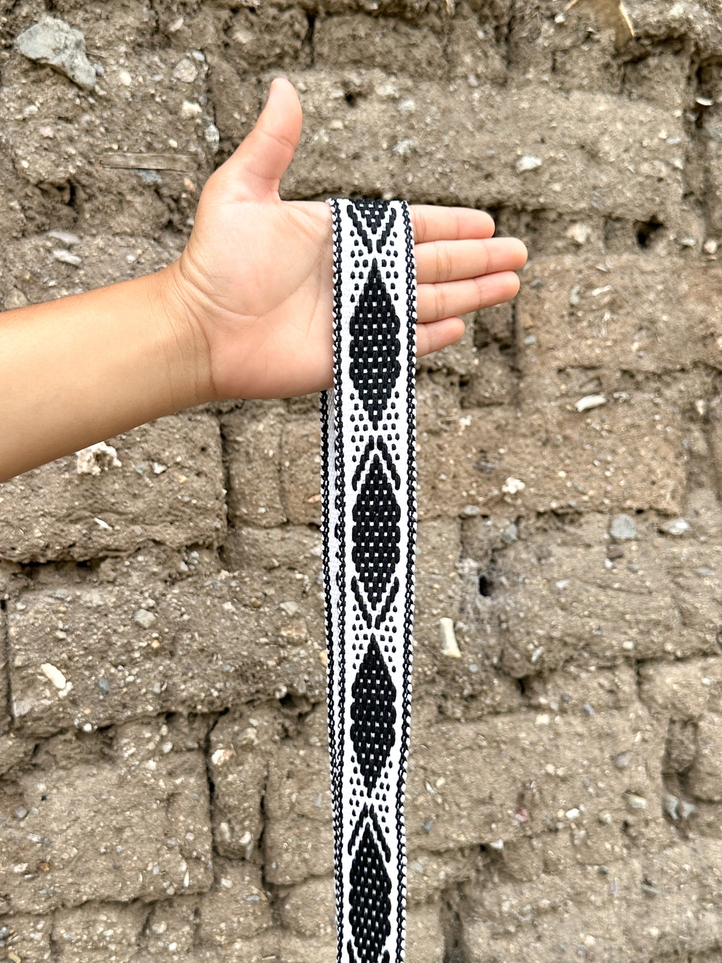 Cinturón Tradicional Mexicano Tejido a Mano