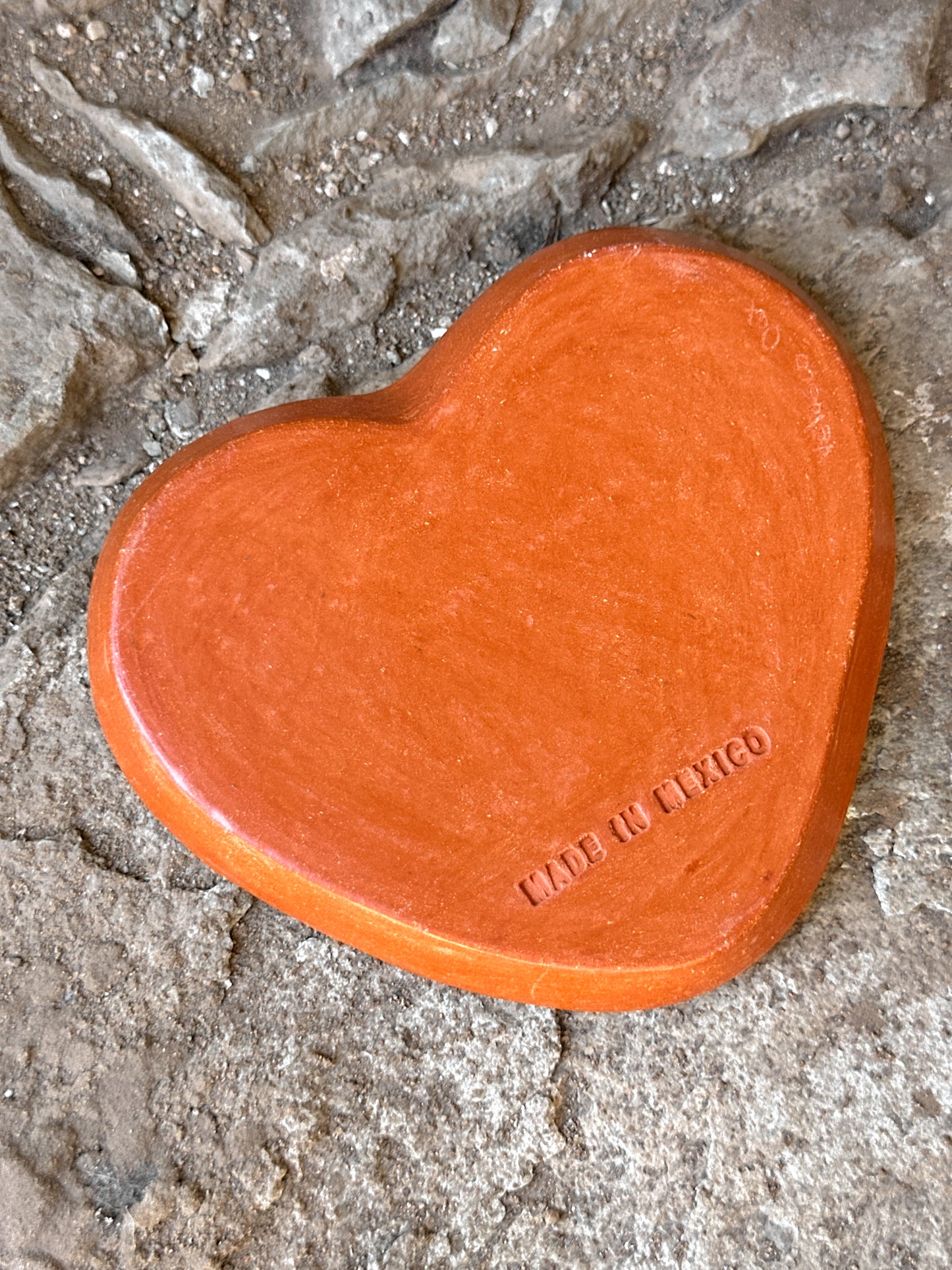 PRE-SALE Corazoncito Red Plate (SHIPS IN APPROX. 8 - 14 WEEKS)