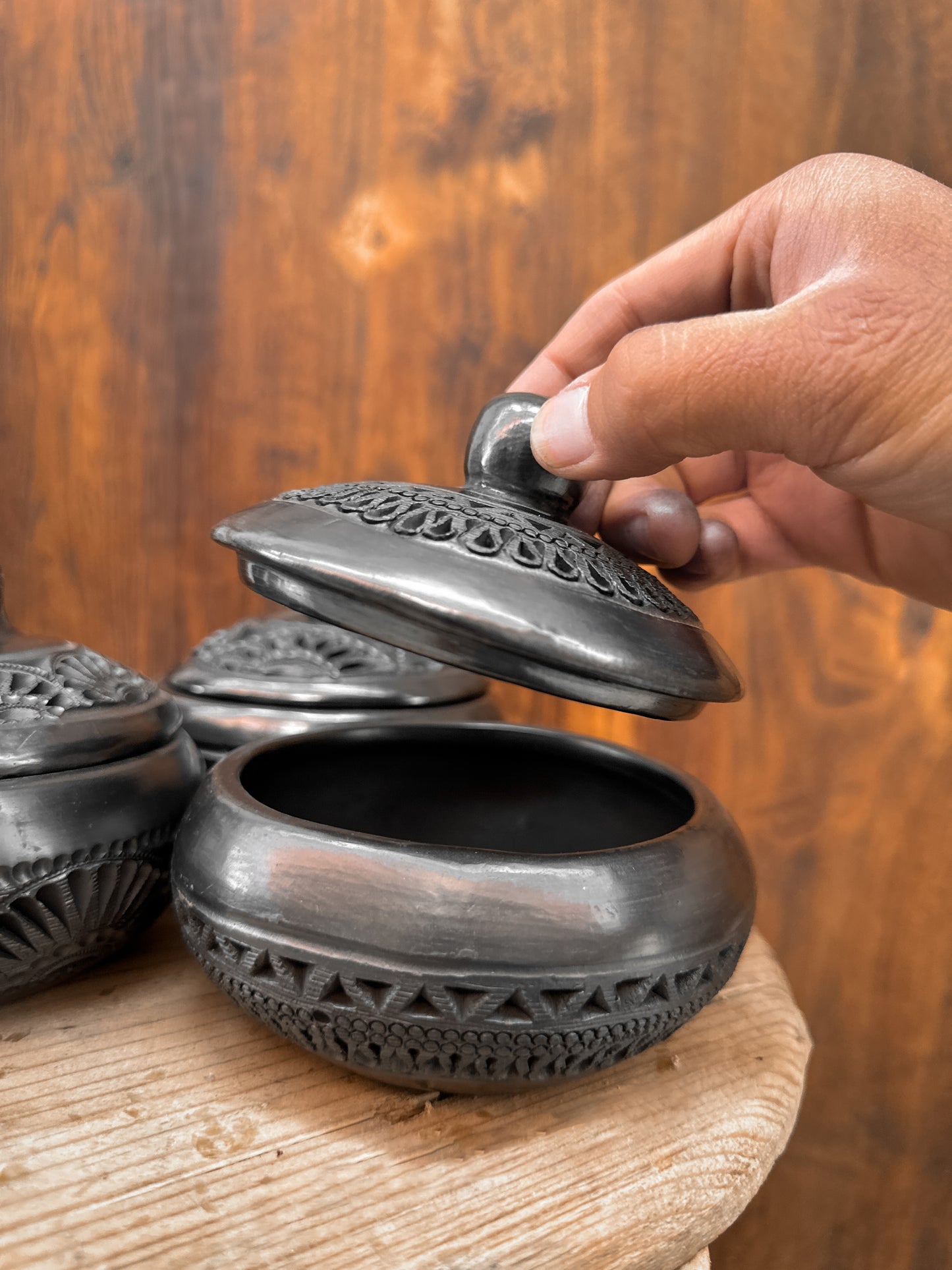 Medium Black Clay Multipurpose Bowl