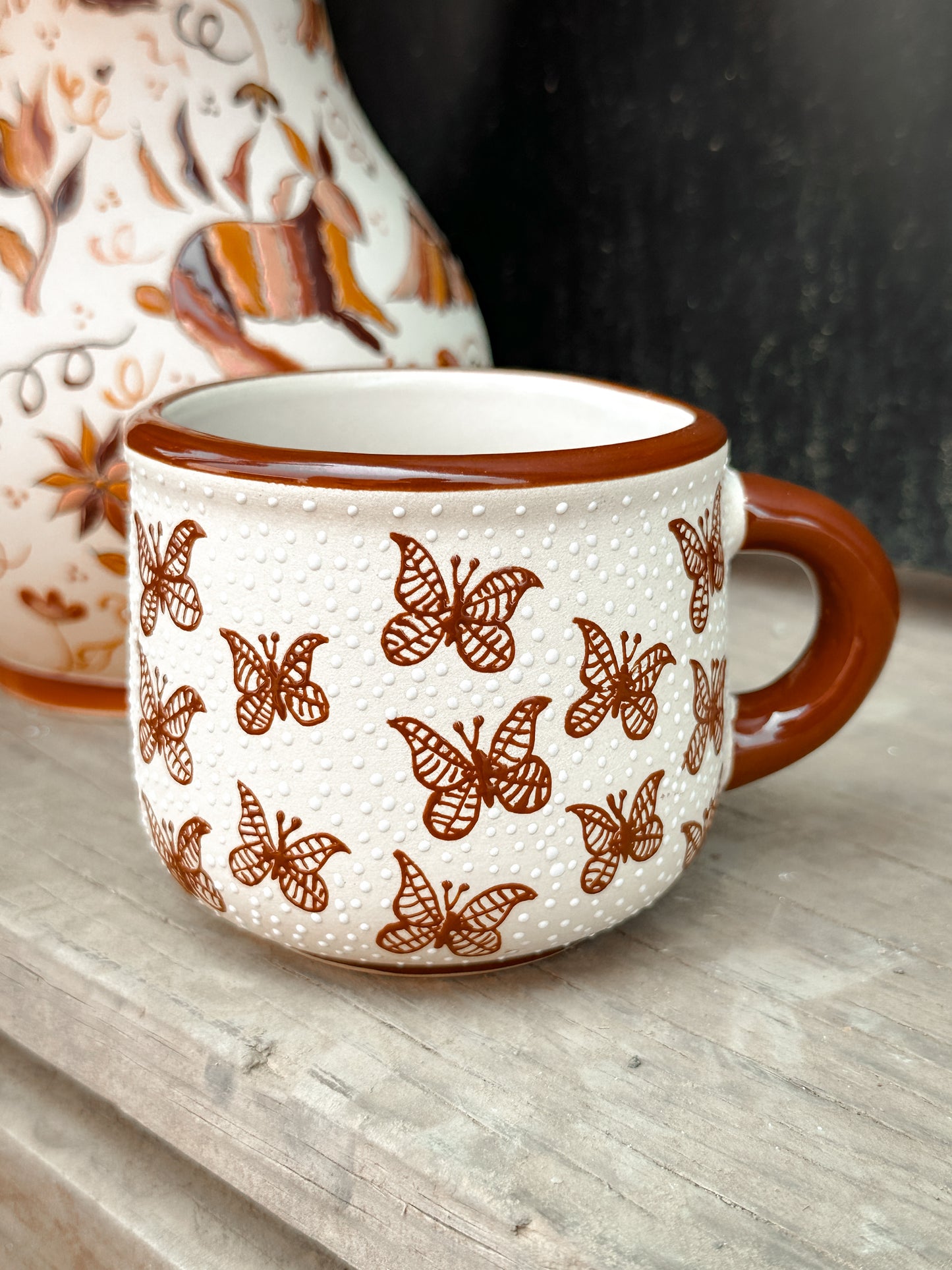 PRE-ORDER Butterflies Mug (SHIPS IN APPROX. 6- 12 WEEKS)