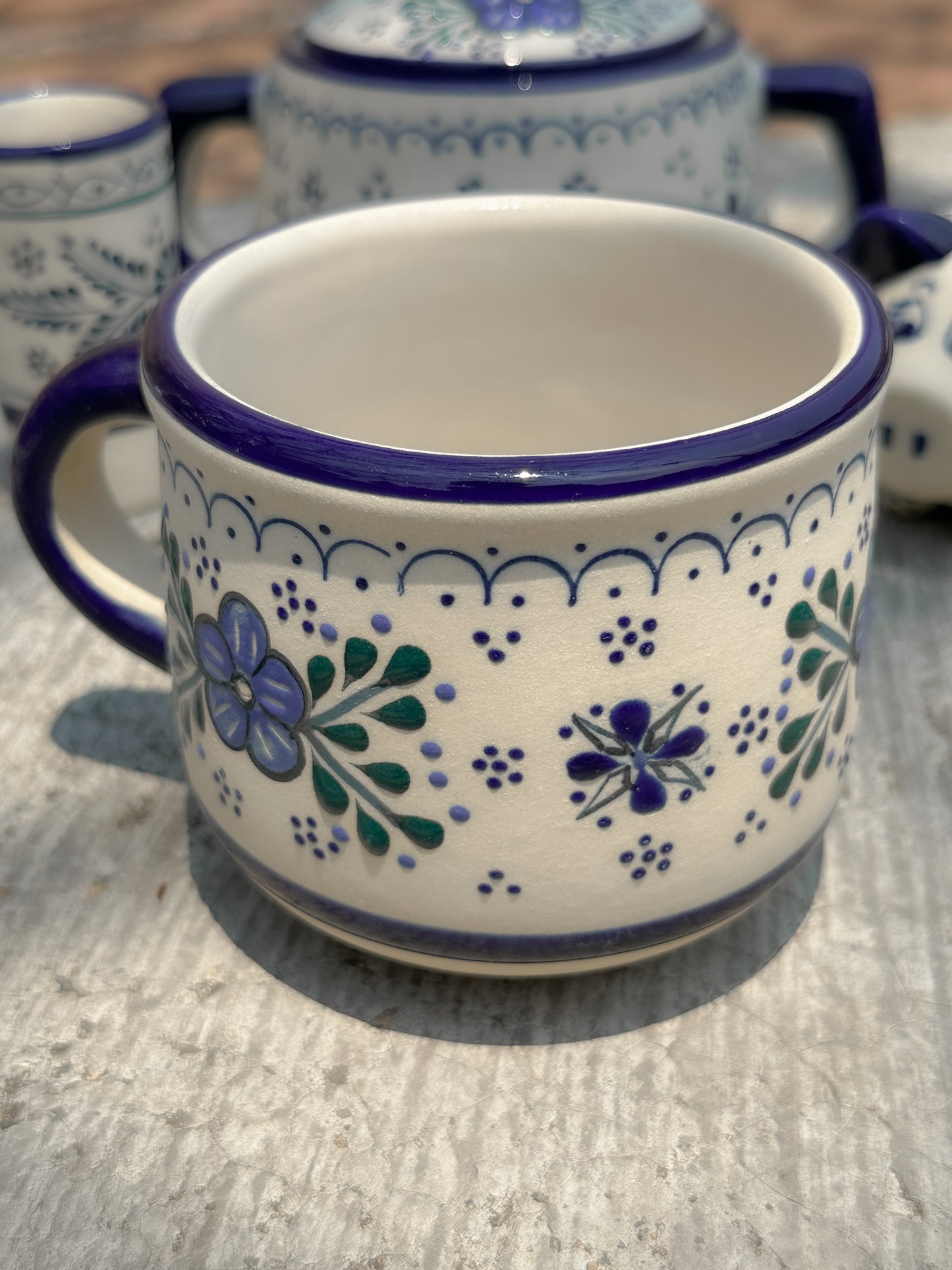 PRE-ORDER Floral Mug (SHIPS IN APPROX. 6- 12 WEEKS)
