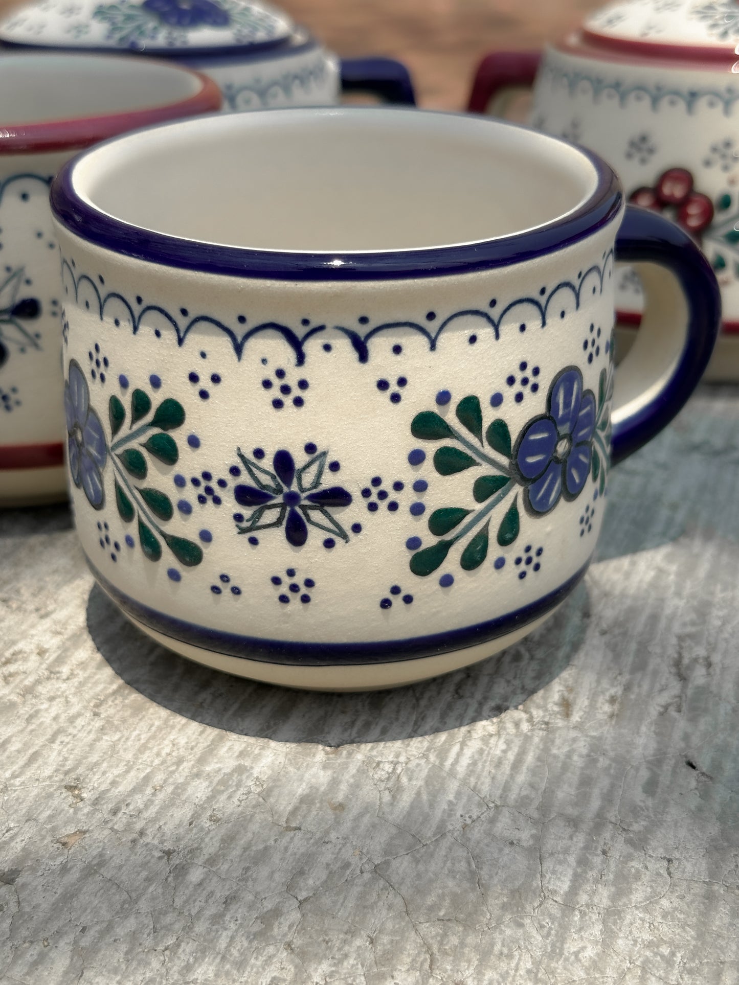 PRE-ORDER Floral Mug (SHIPS IN APPROX. 6- 12 WEEKS)