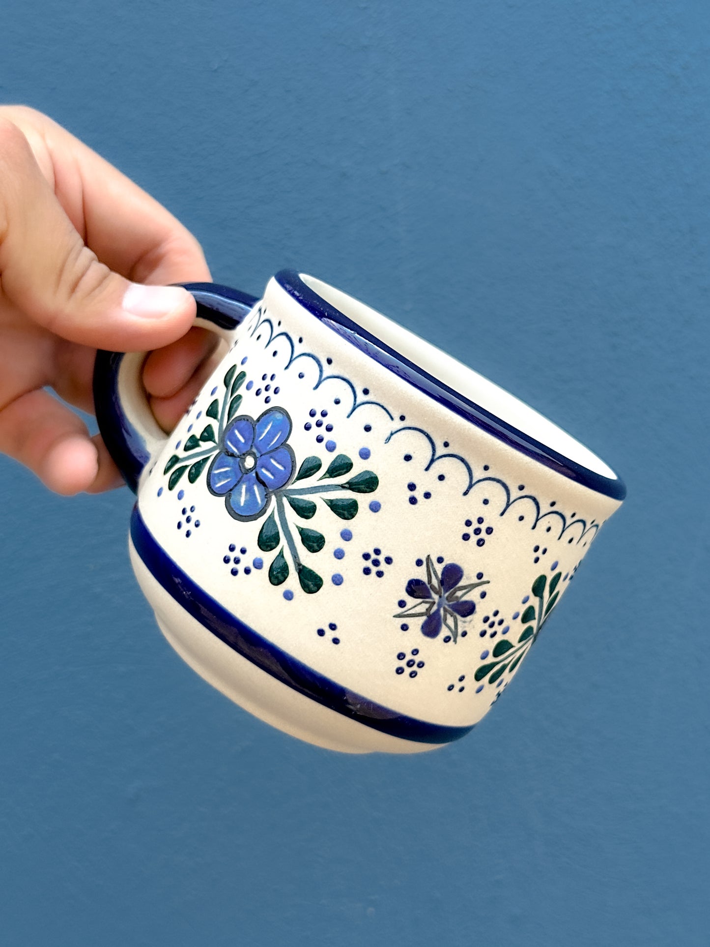PRE-ORDER Floral Mug (SHIPS IN APPROX. 6- 12 WEEKS)
