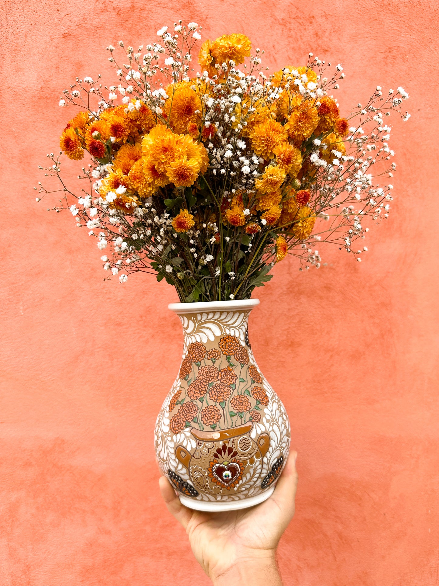 PRE-ORDER Cempasuchil Flower Vase