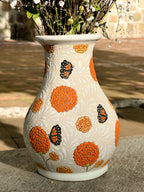 PRE-ORDER Mariposas Flower Vase (SHIPS IN APPROX. 6 - 14 WEEKS)
