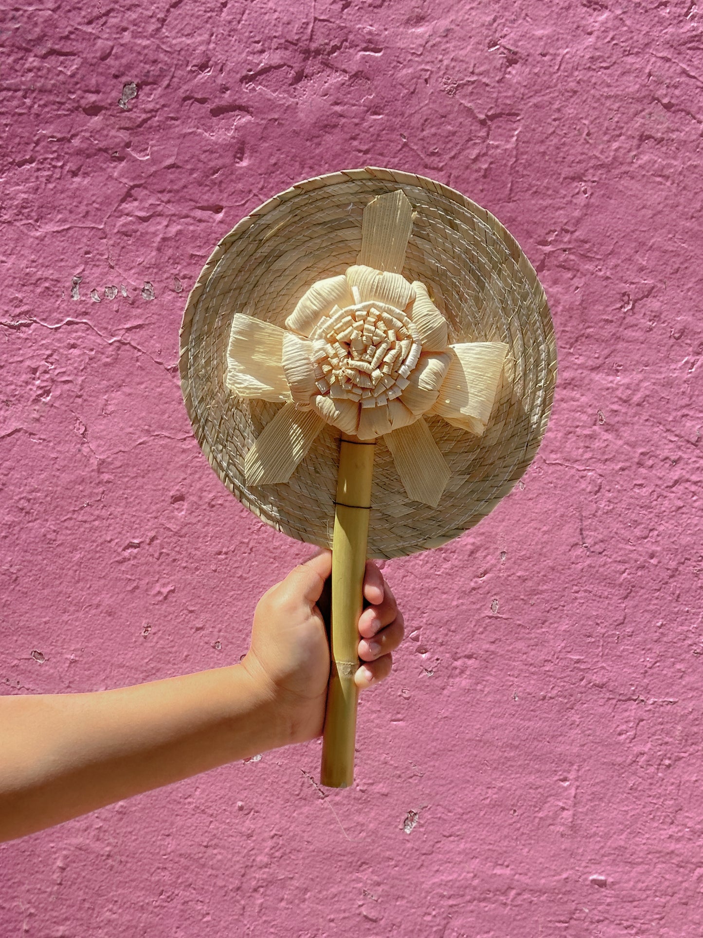 Mexican Floral Hand Fan