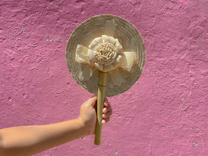 Mexican Floral Hand Fan