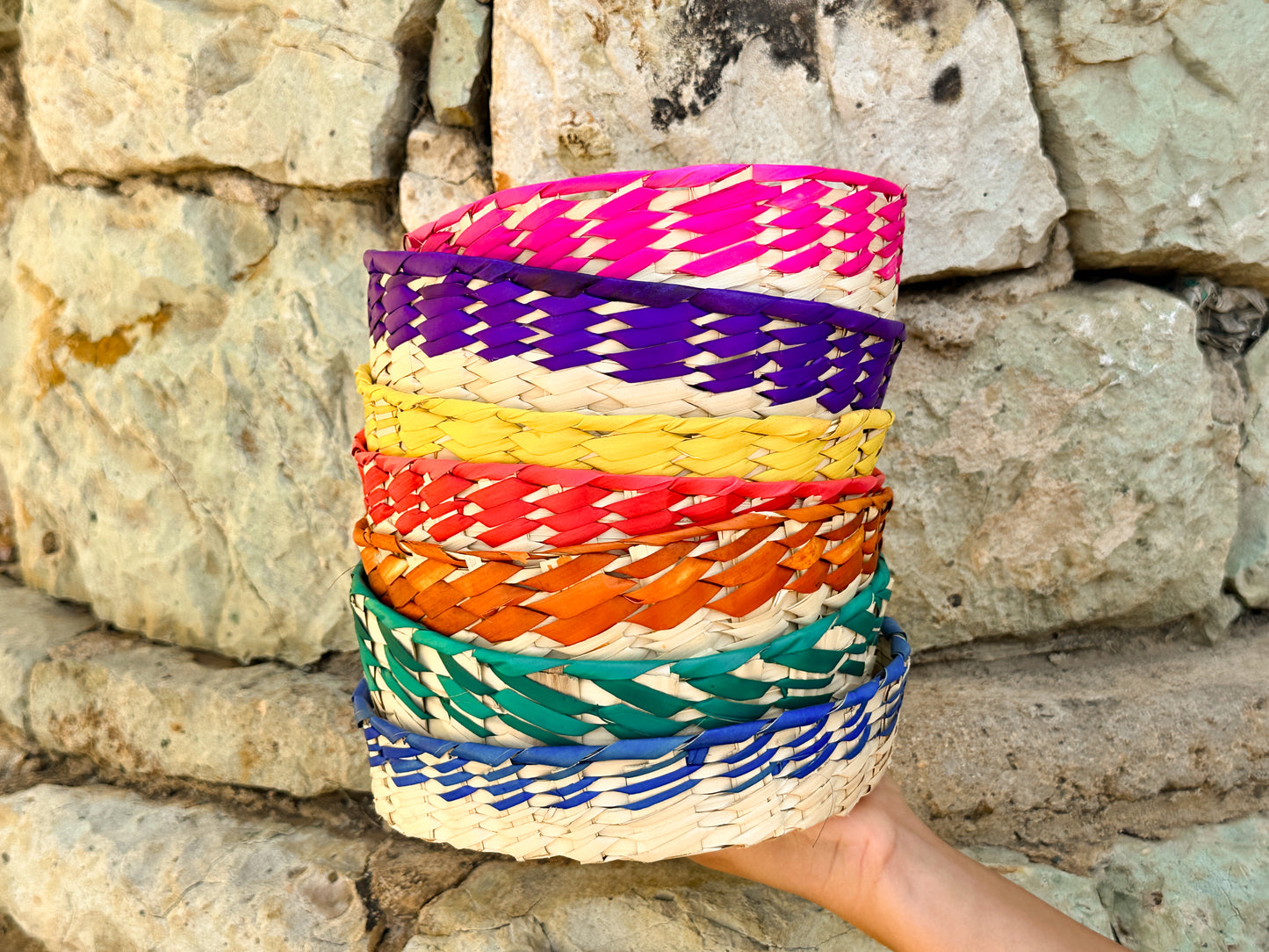 Traditional Mexican Tortilla Basket | Candy centerpieces