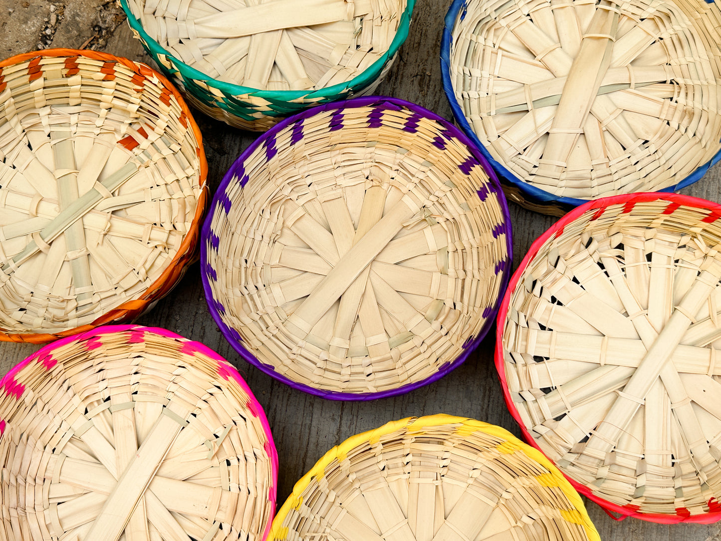 Traditional Mexican Tortilla Basket | Candy centerpieces