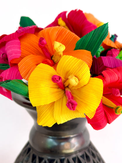 Handmade Corn Husk Flower Bouquet