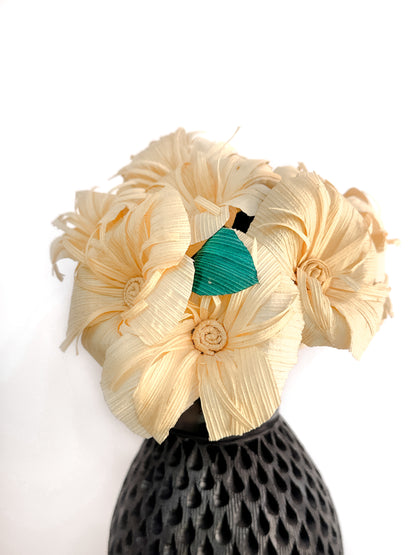 Handmade Corn Husk Flower Bouquet