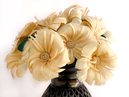 Handmade Corn Husk Flower Bouquet