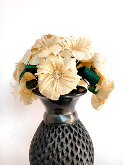 Handmade Corn Husk Flower Bouquet